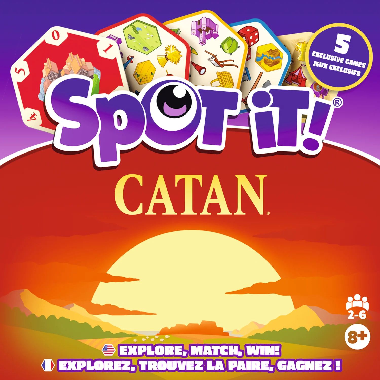 Spot it! Catan doboz