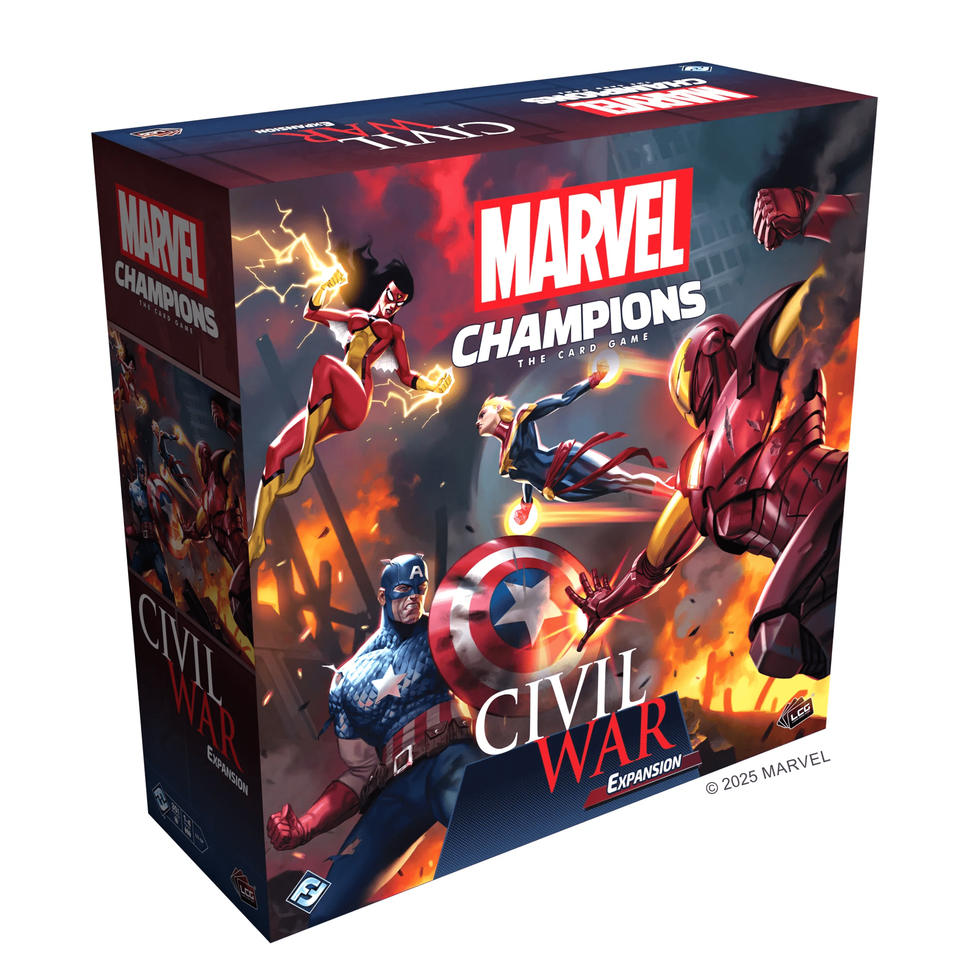 Marvel Champions: The Card Game – Civil War Expansion box art