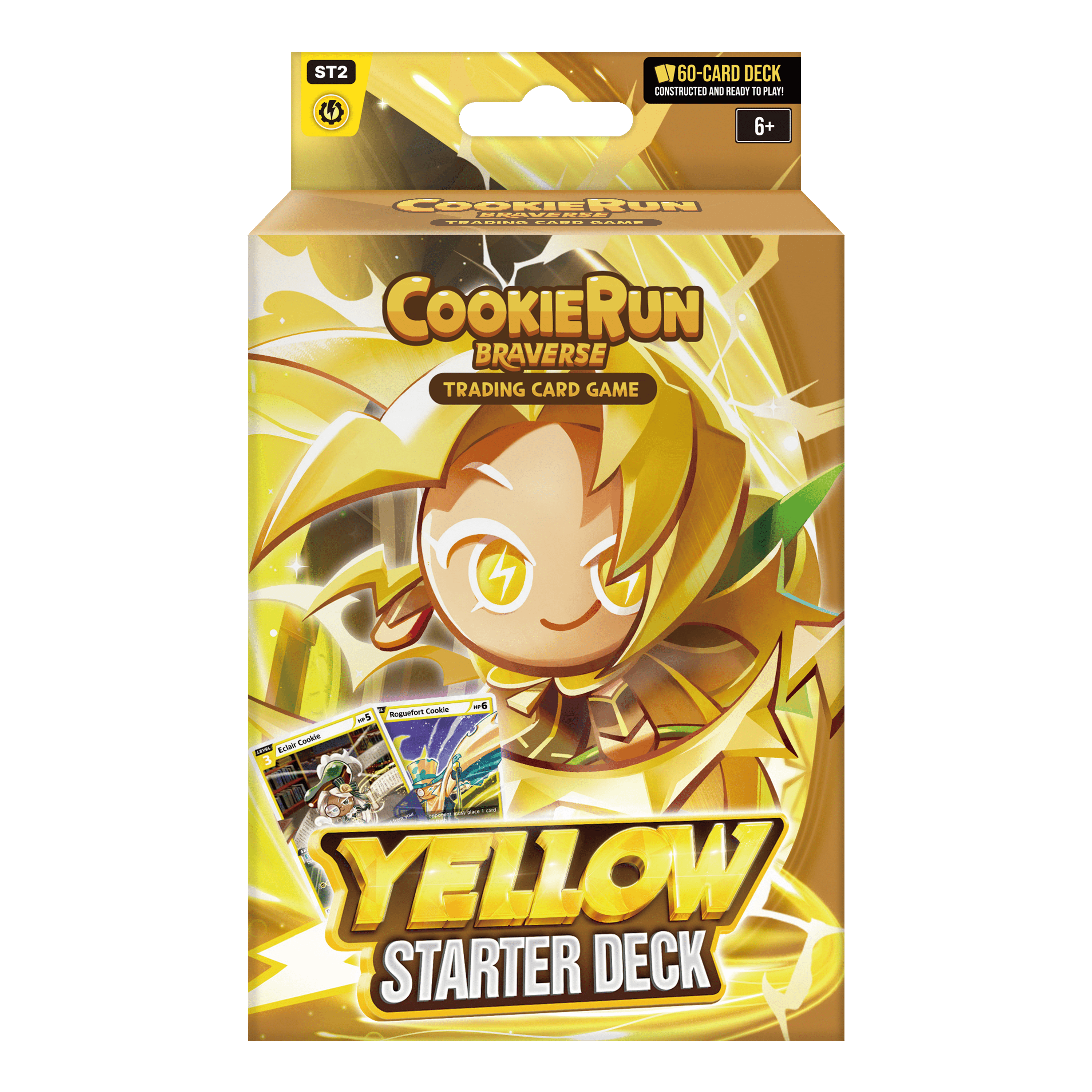 CookieRun: Braverse TCG – Starter Deck Yellow box art