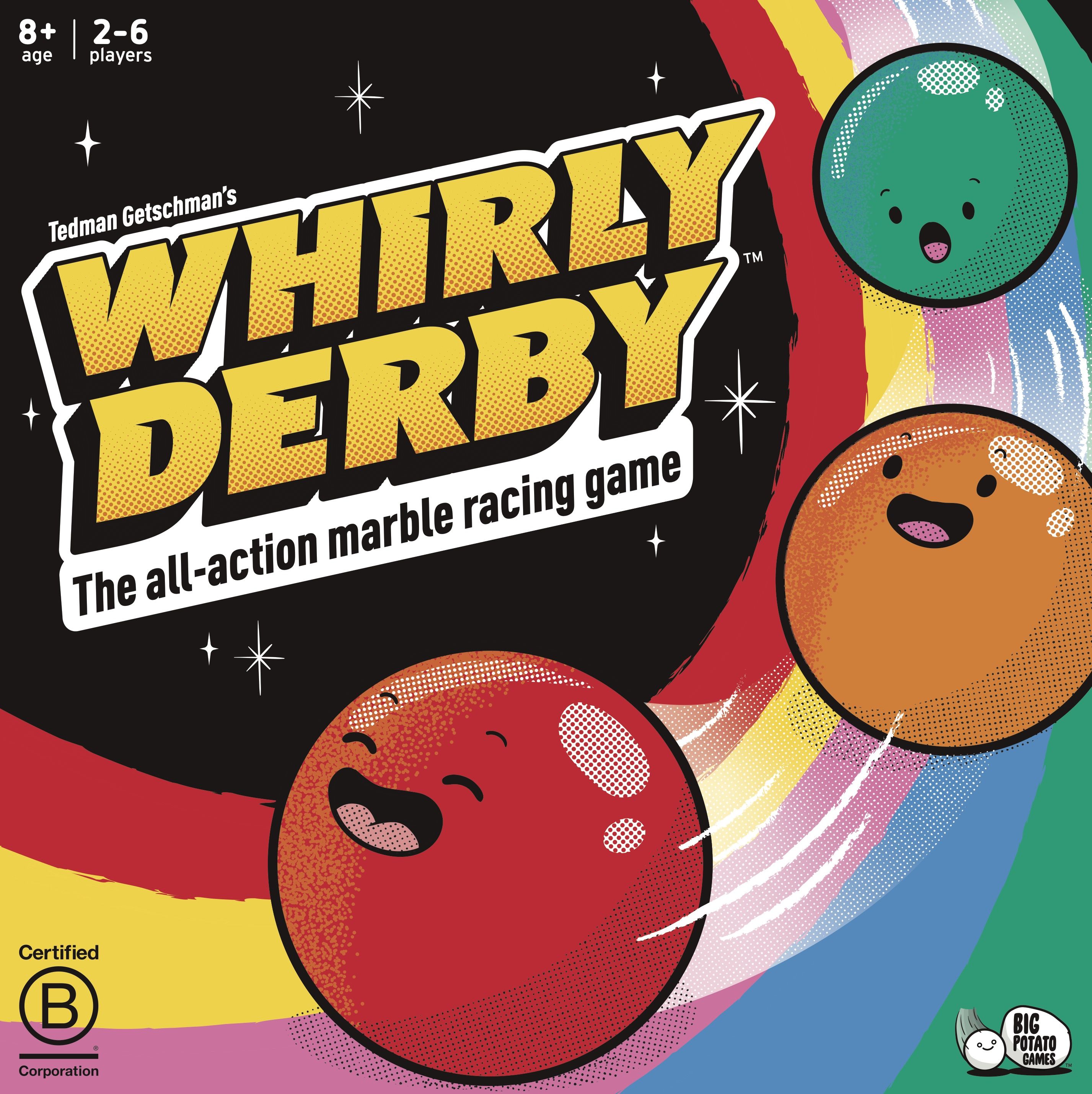 Whirly Derby doboz