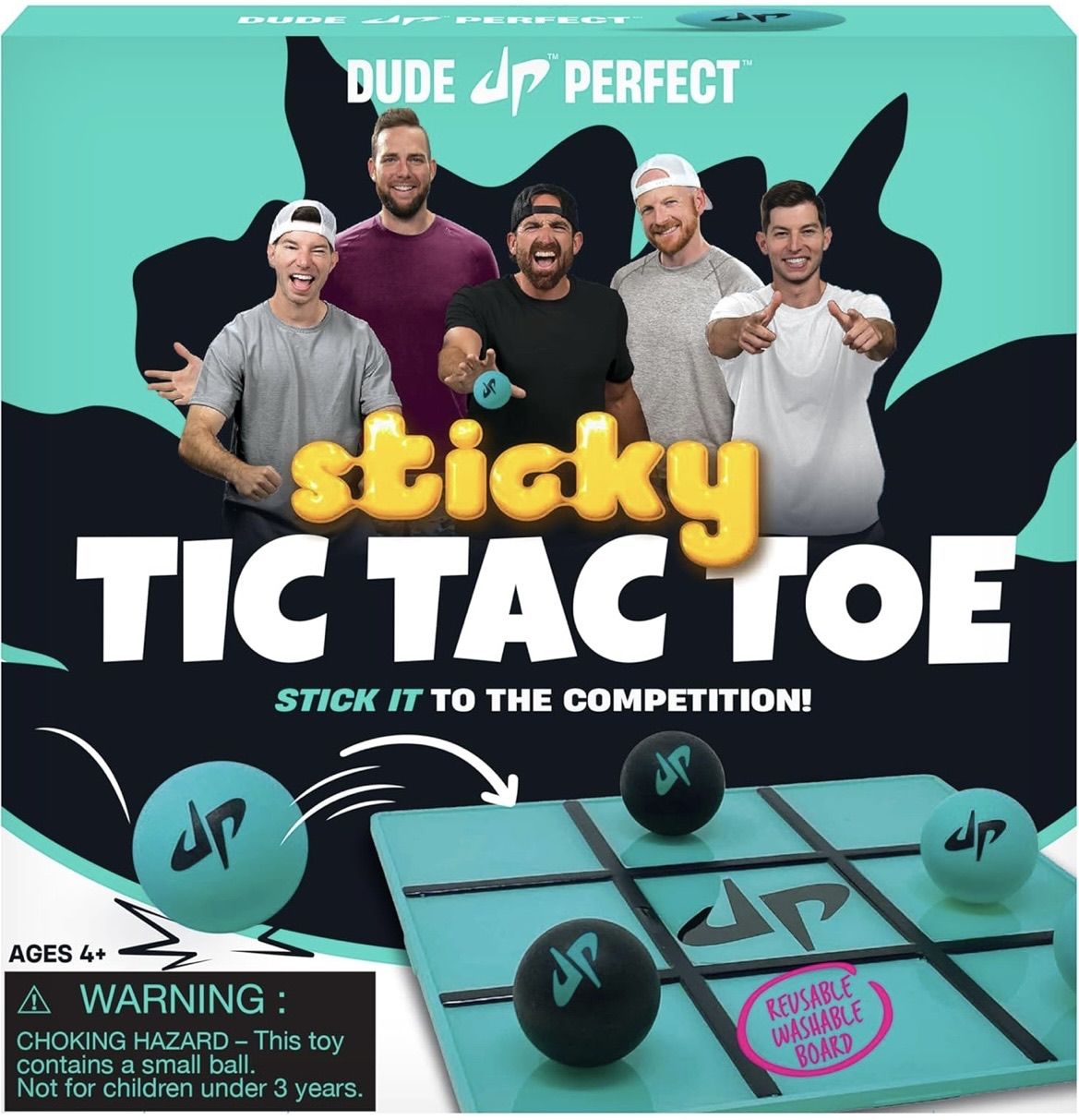 Sticky Tic Tac Toe box art