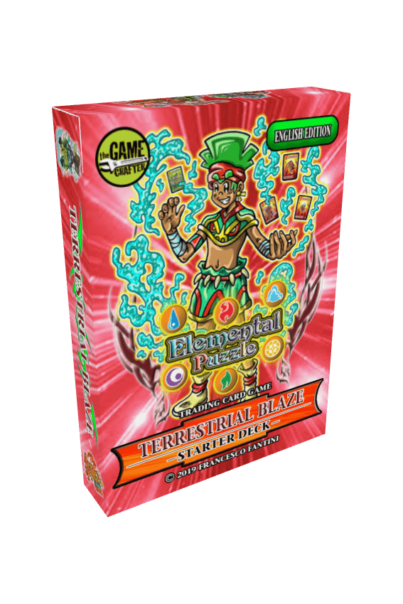 Elemental Puzzle TCG: Terrestrial Blaze – Starter Deck box art