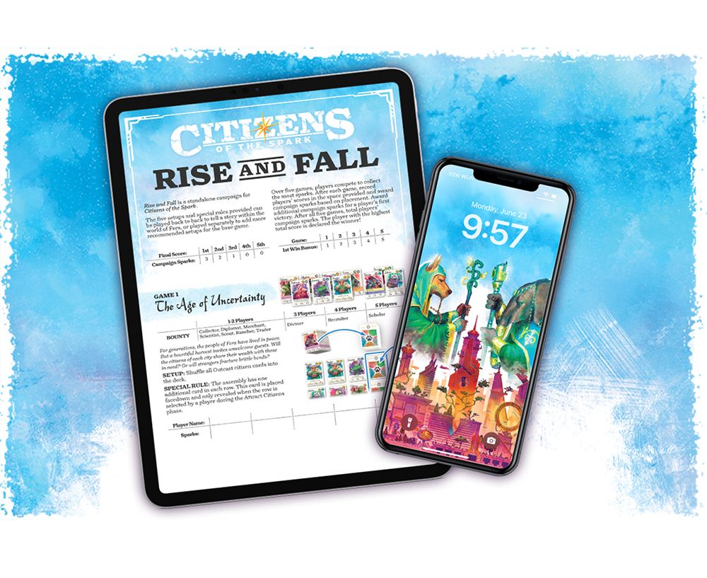 Coperta Citizens of the Spark: Rise & Fall Mini-Campaign