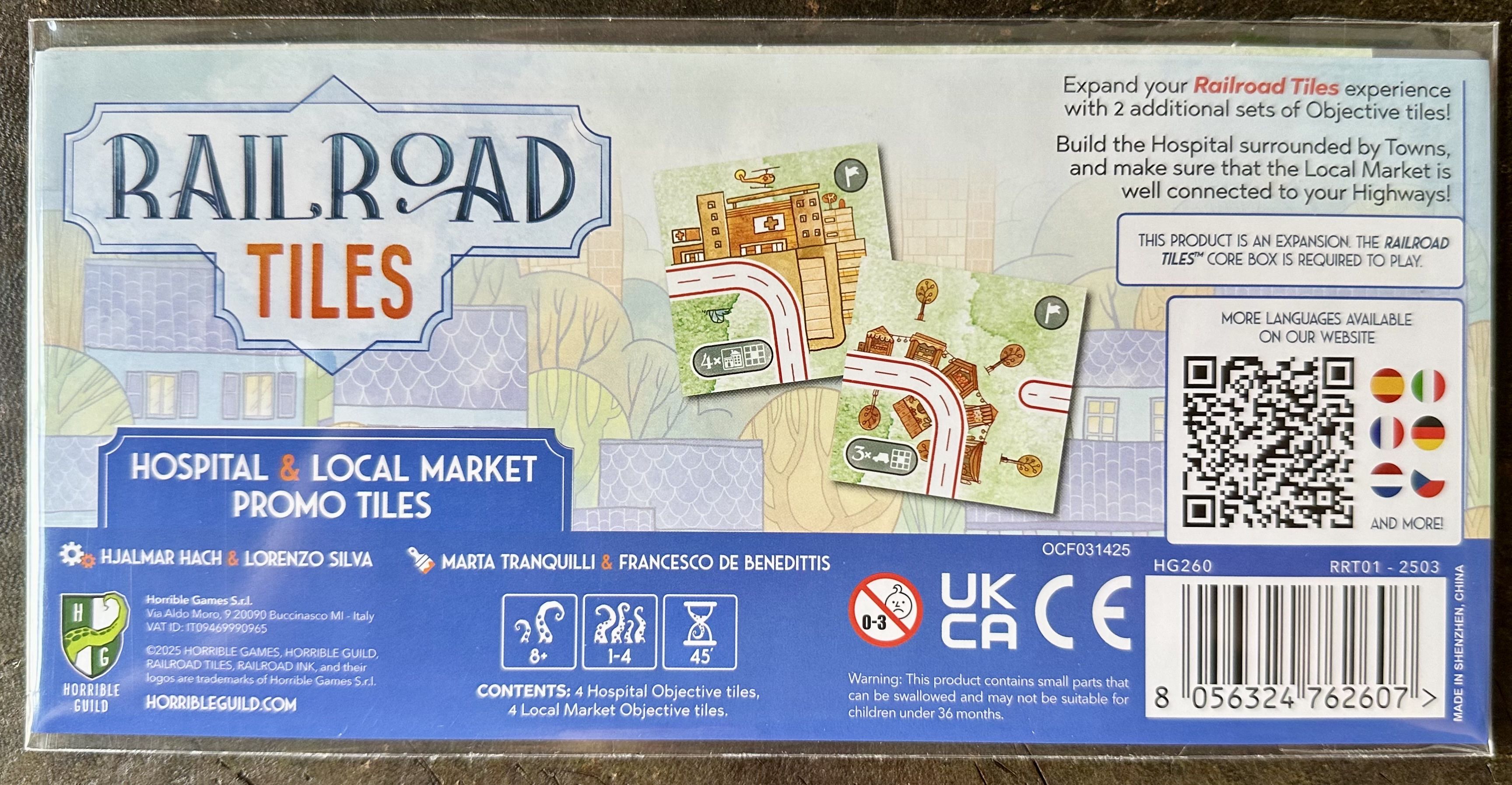 Coperta Railroad Tiles: Hospital & Local Market Promo Tiles
