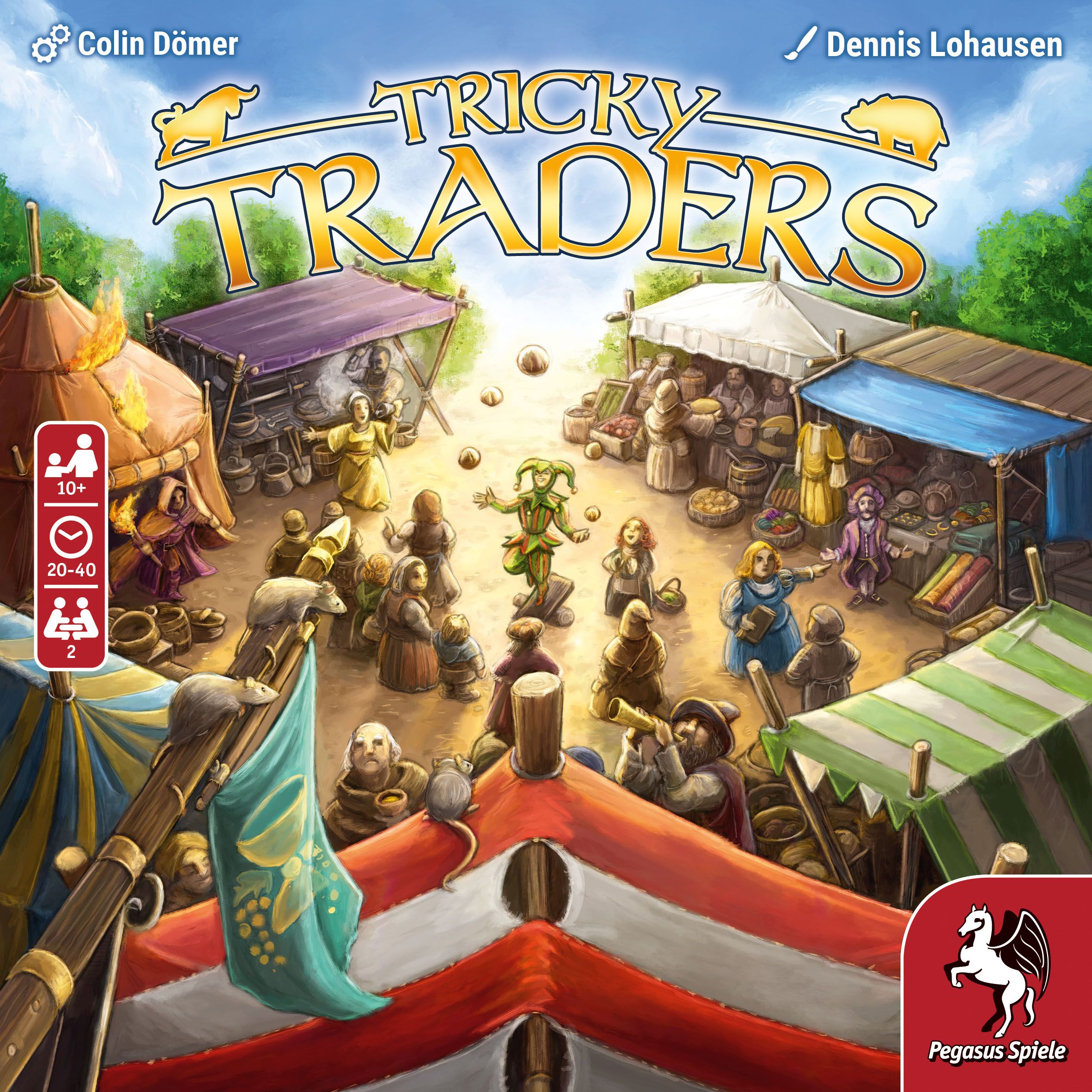 Tricky Traders box art