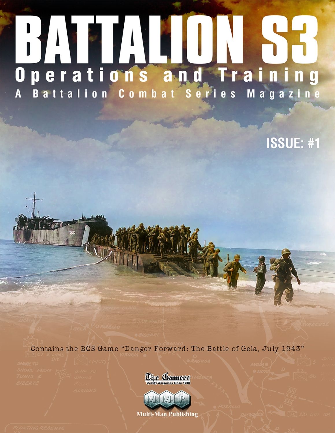 Danger Forward: The Battle of Gela, July 1943 box art