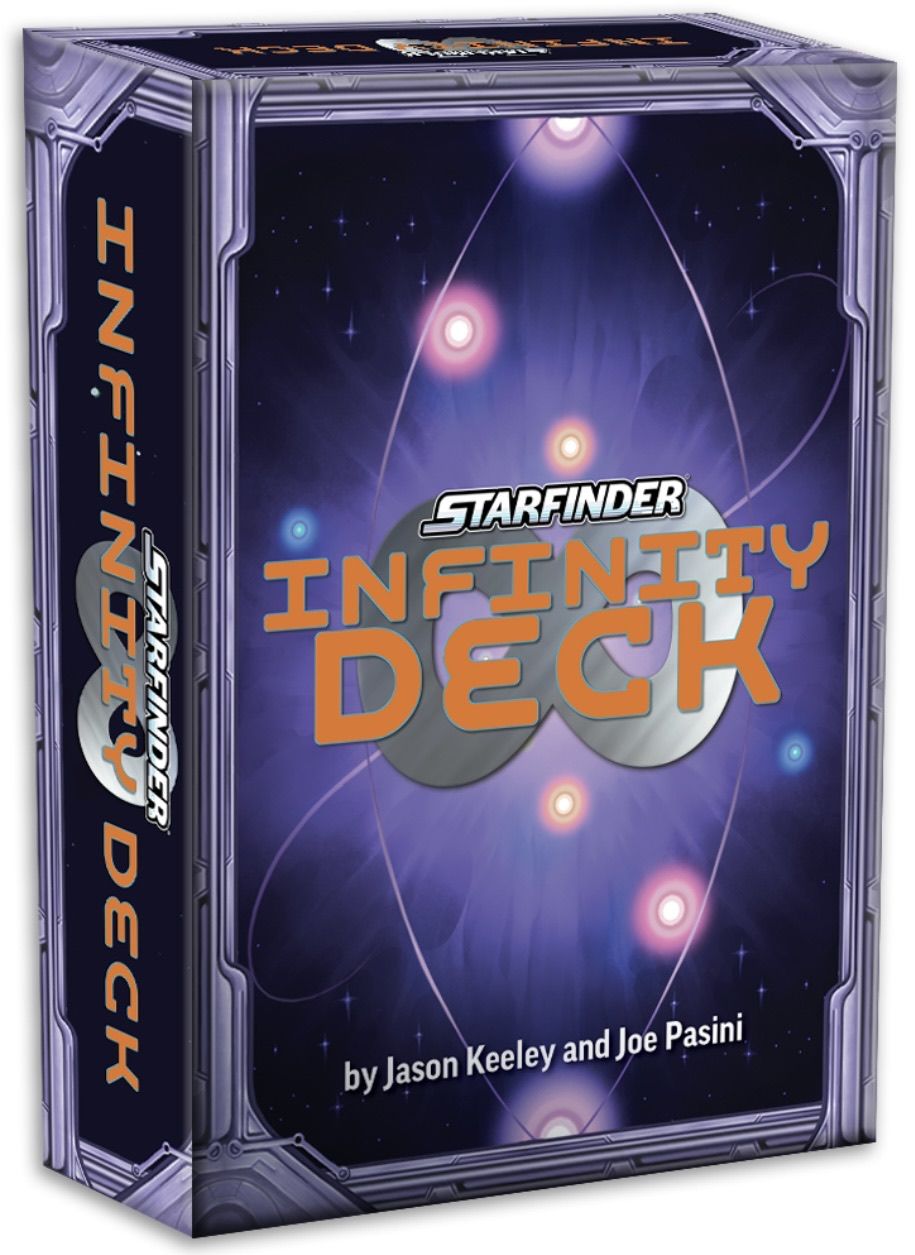 Starfinder: Infinity Deck Cardgame doboz