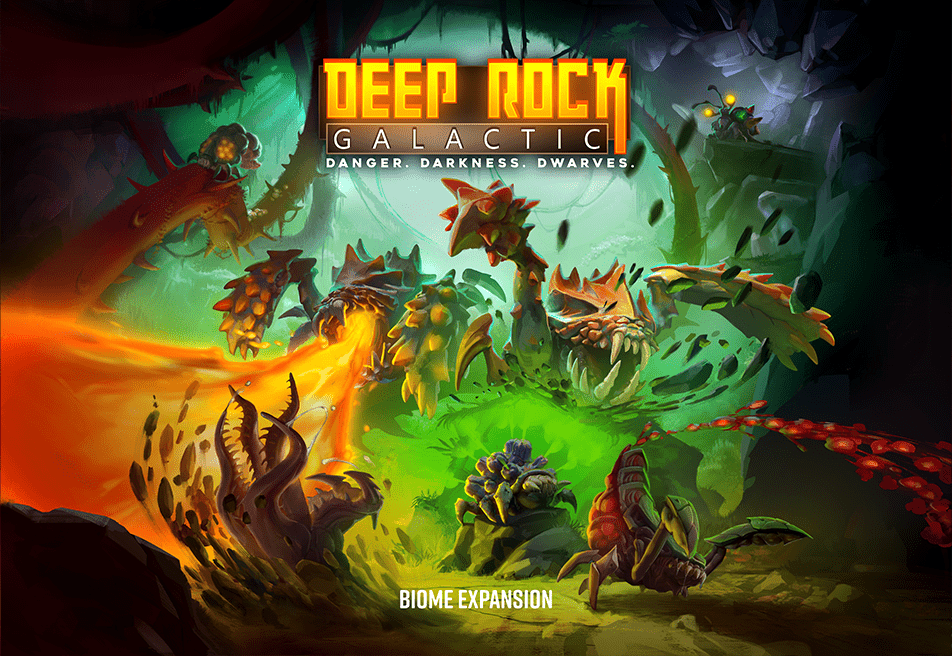 Deep Rock Galactic: Horrors of Hoxes box art