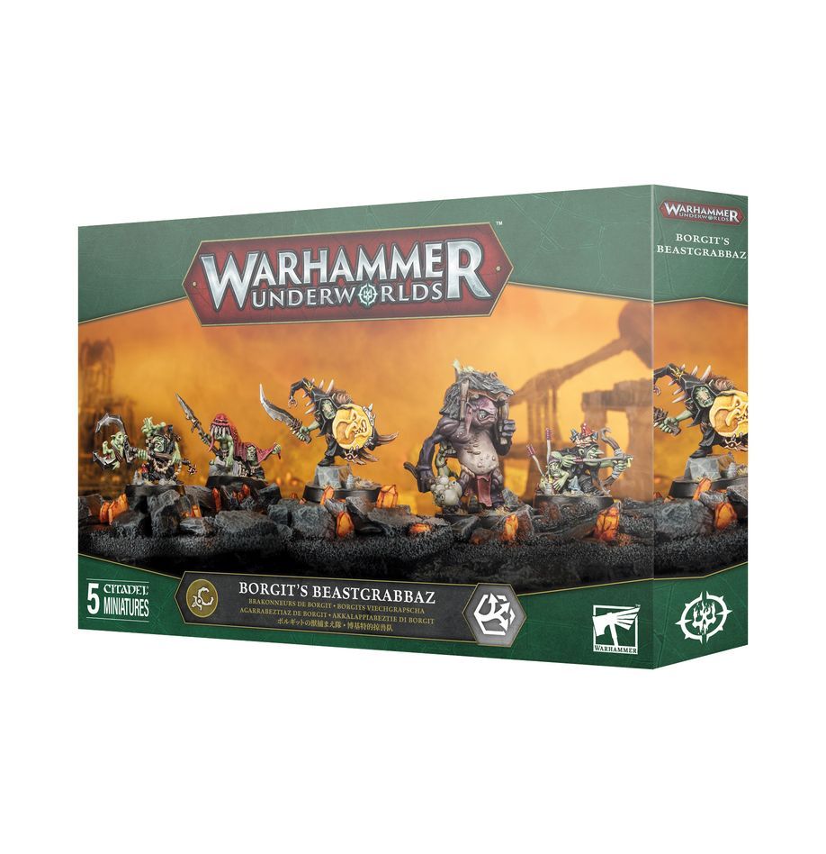 Warhammer Underworlds: Borgit's Beastgrabbaz box art