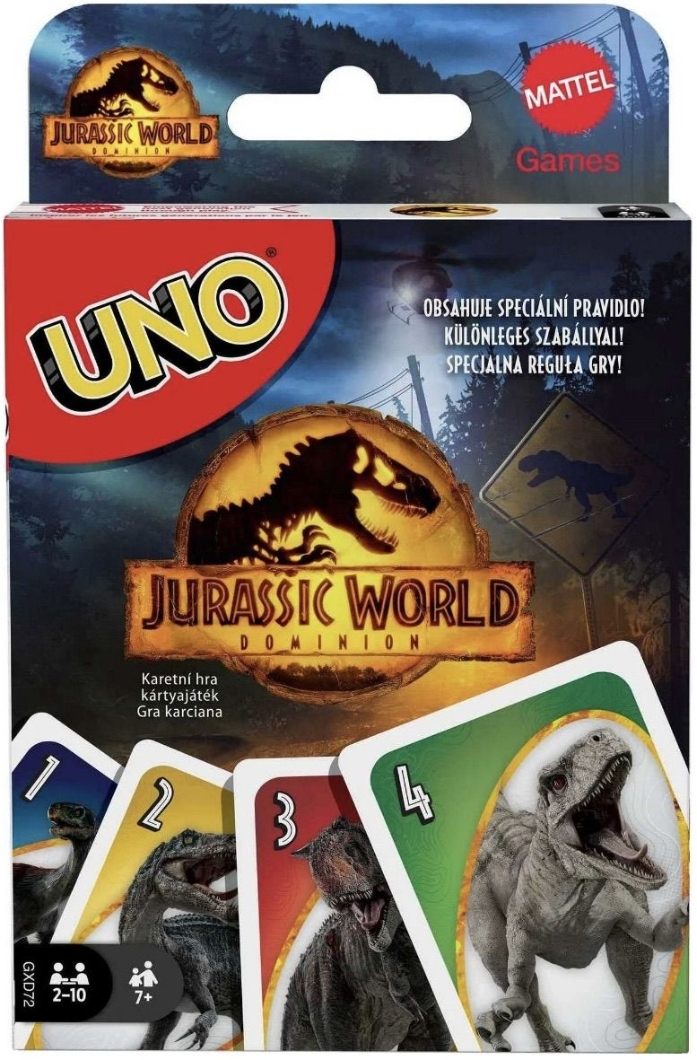 UNO: Jurassic World Dominion box art