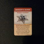 Zombicide: Undead or Alive – Sheriff's Badge