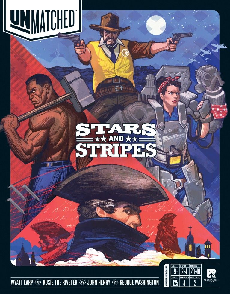 Unmatched: Stars and Stripes doboz