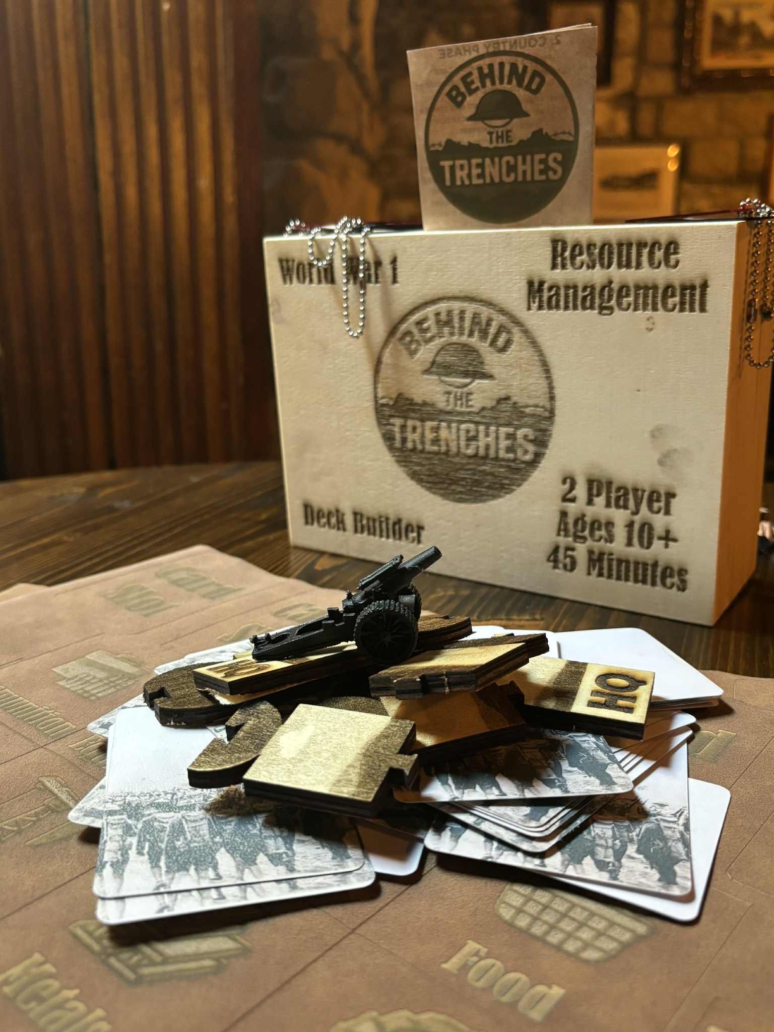 Behind the Trenches box art