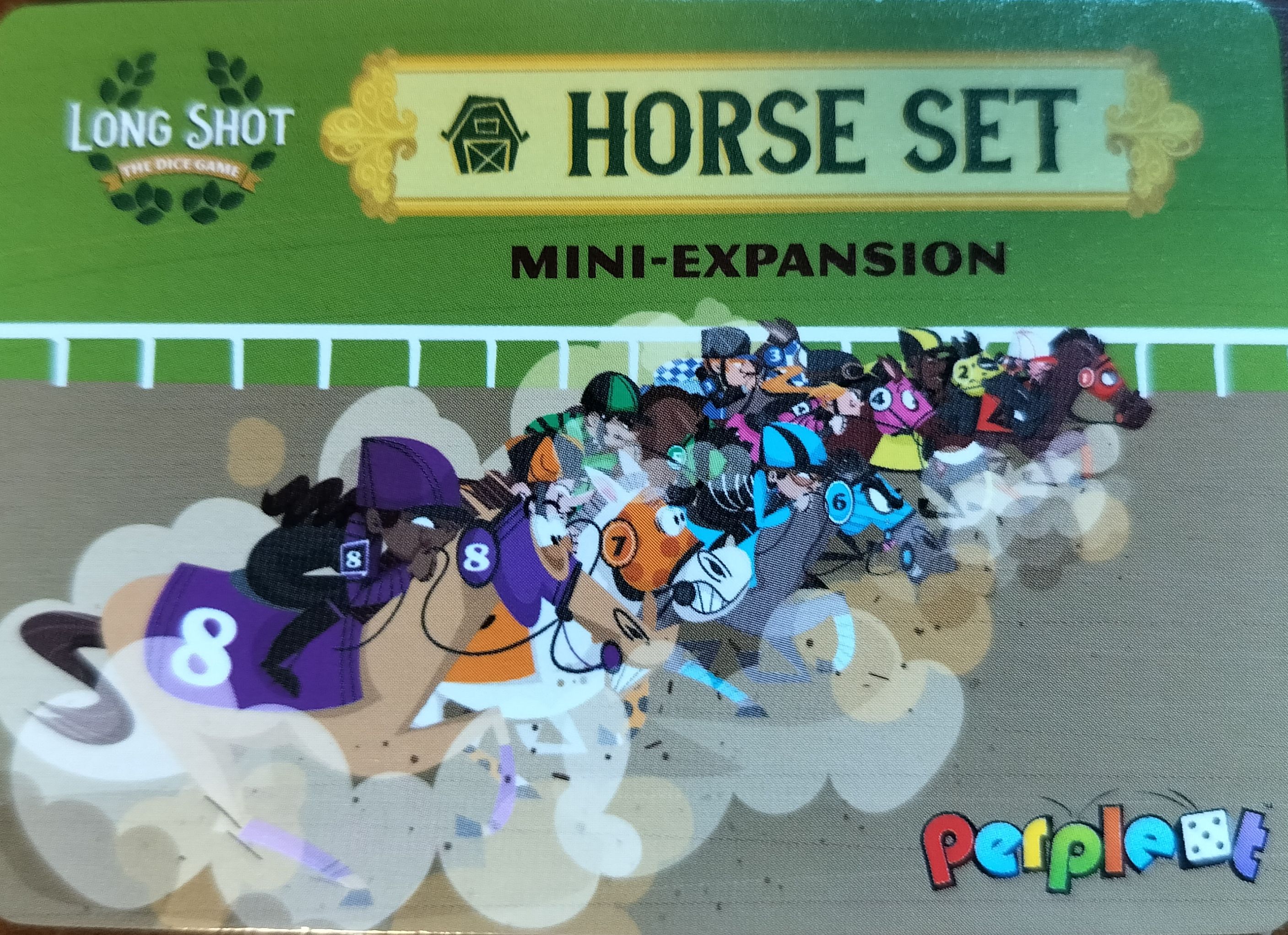 Long Shot: The Dice Game – Horse Set 8 (Barn) Mini-Expansion box art
