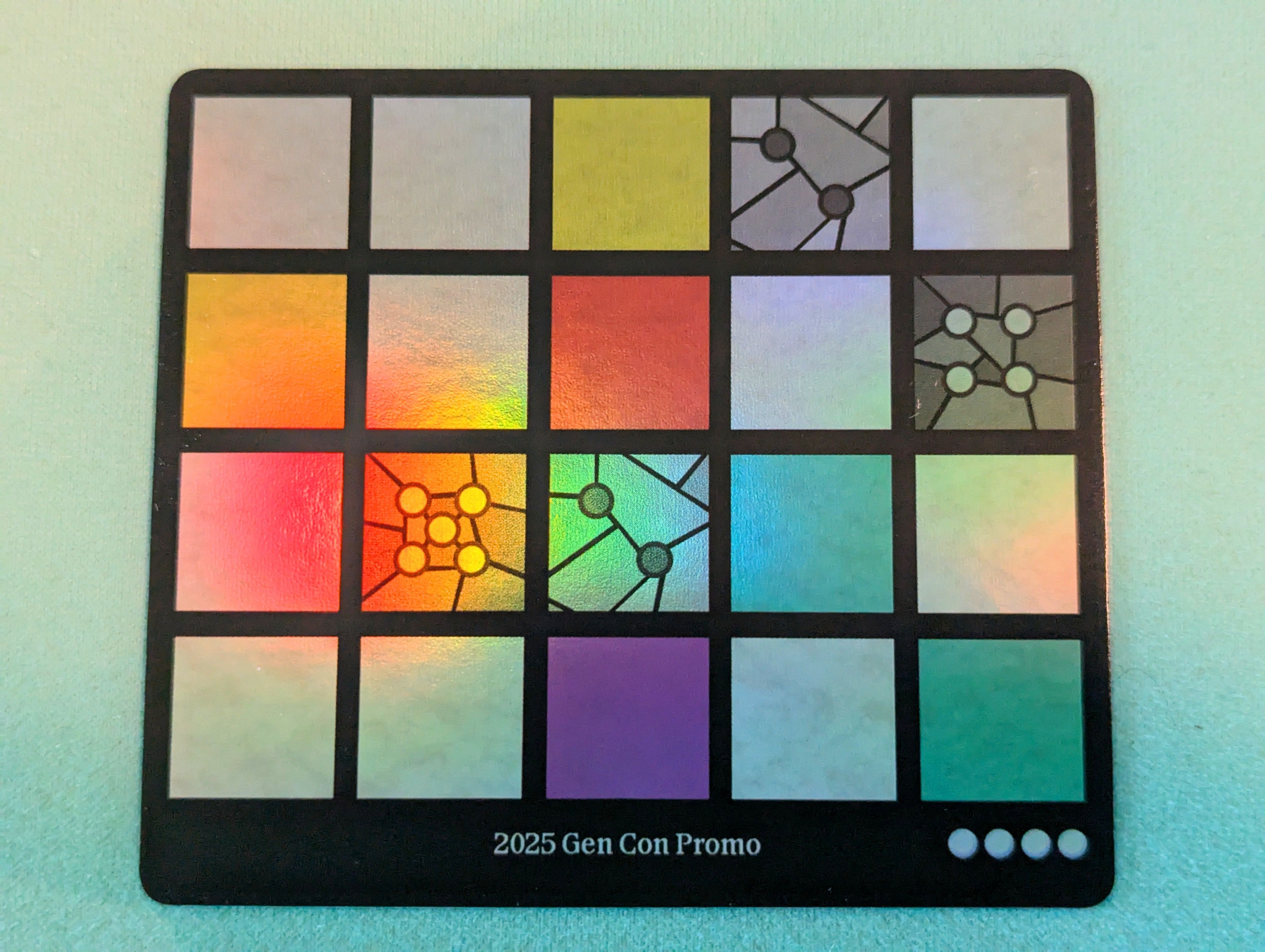 Sagrada: Promo – 2025 Gen Con Window Pattern Card box art