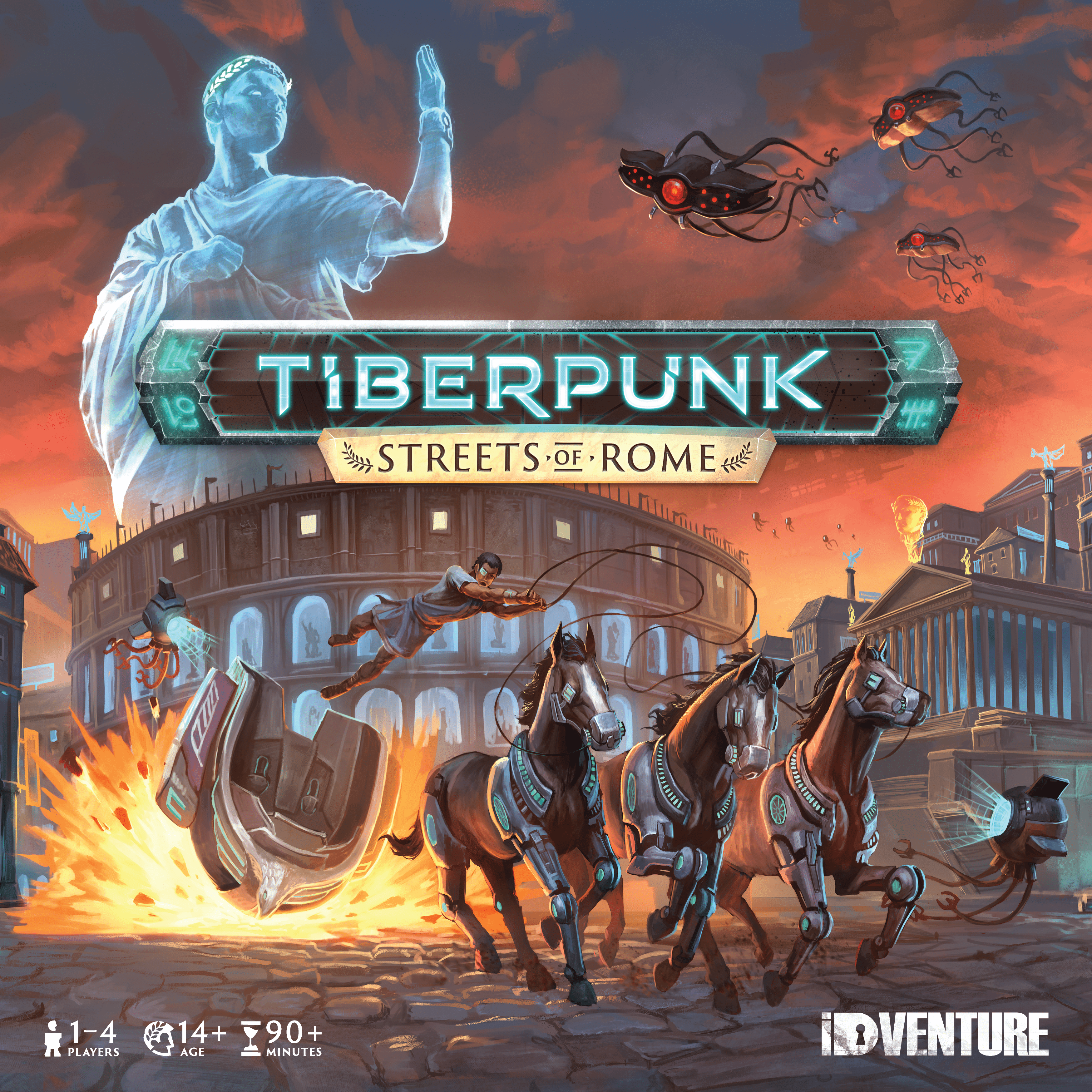 Coperta Tiberpunk: Streets of Rome
