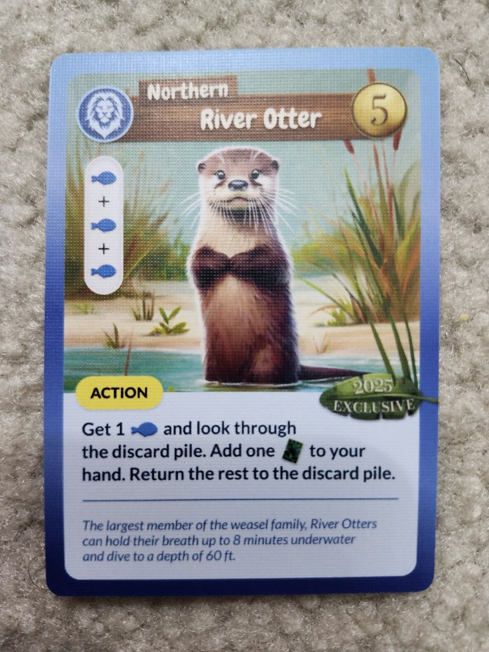 Biome: Northern River Otter Promo Card doboz