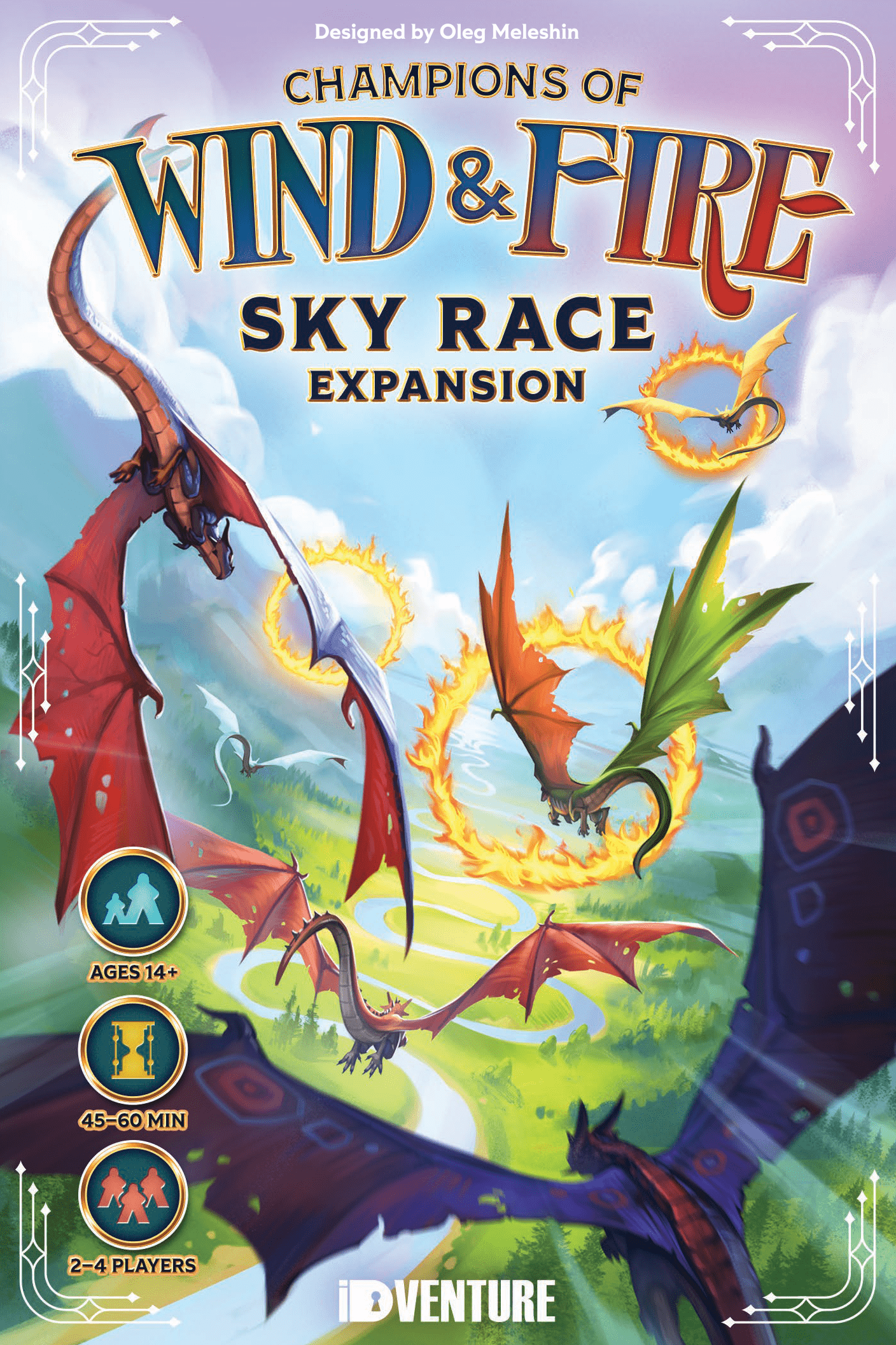 Champions of Wind & Fire: Sky Race box art