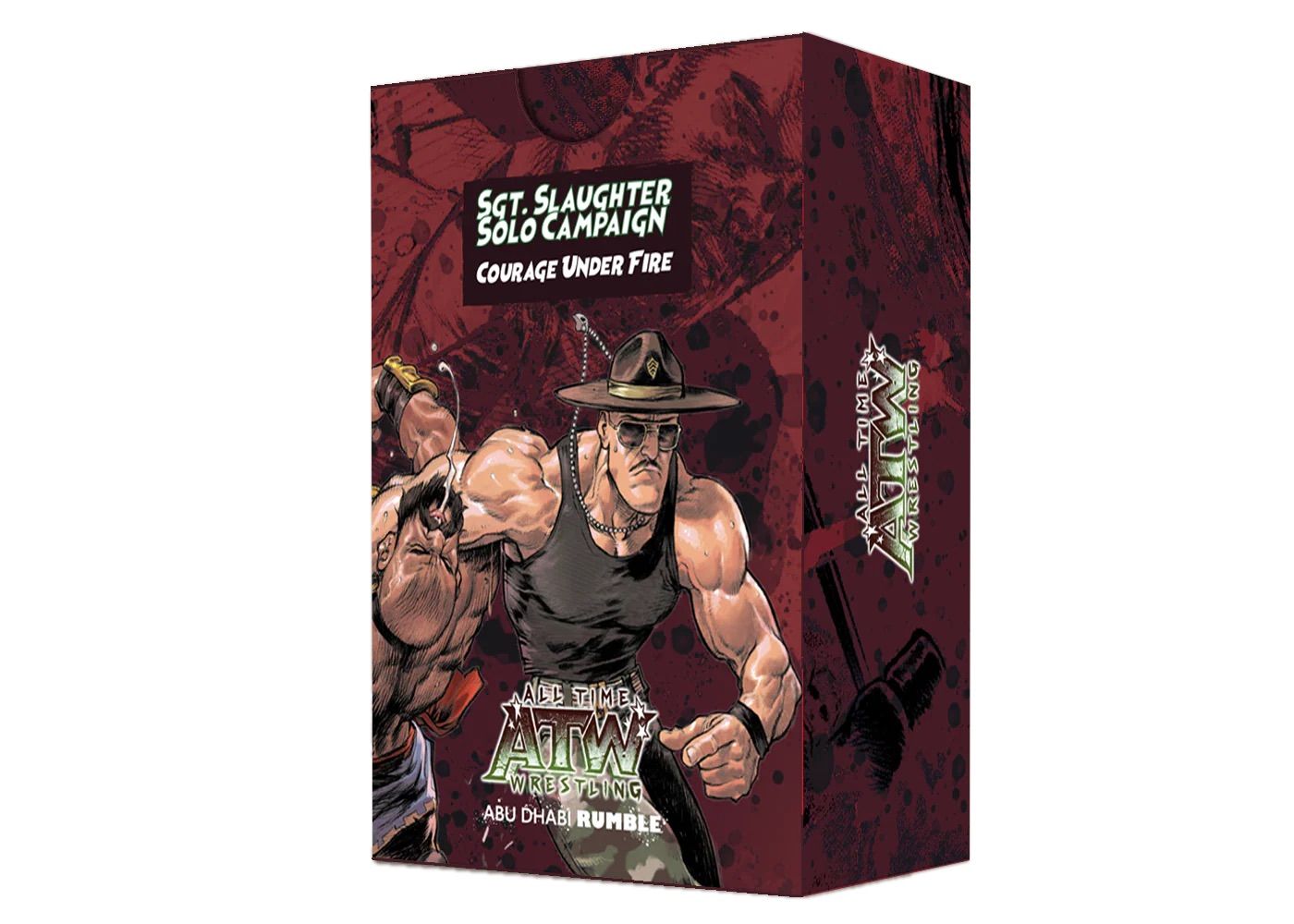 All Time Wrestling: Sgt Slaughter Solo Campaign – Courage Under Fire box art