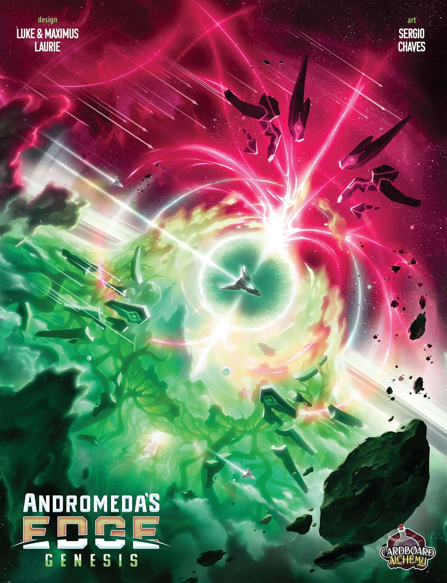 Andromeda's Edge: Genesis box art
