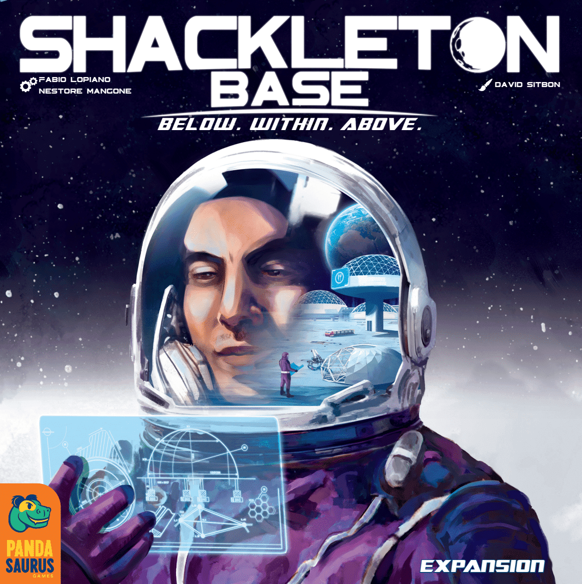 Coperta Shackleton Base: Below. Within. Above.