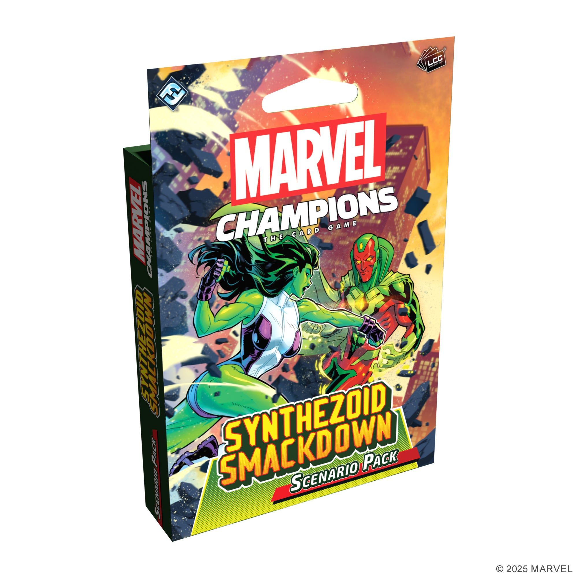 Marvel Champions: The Card Game – Synthezoid Smackdown Scenario Pack doboz