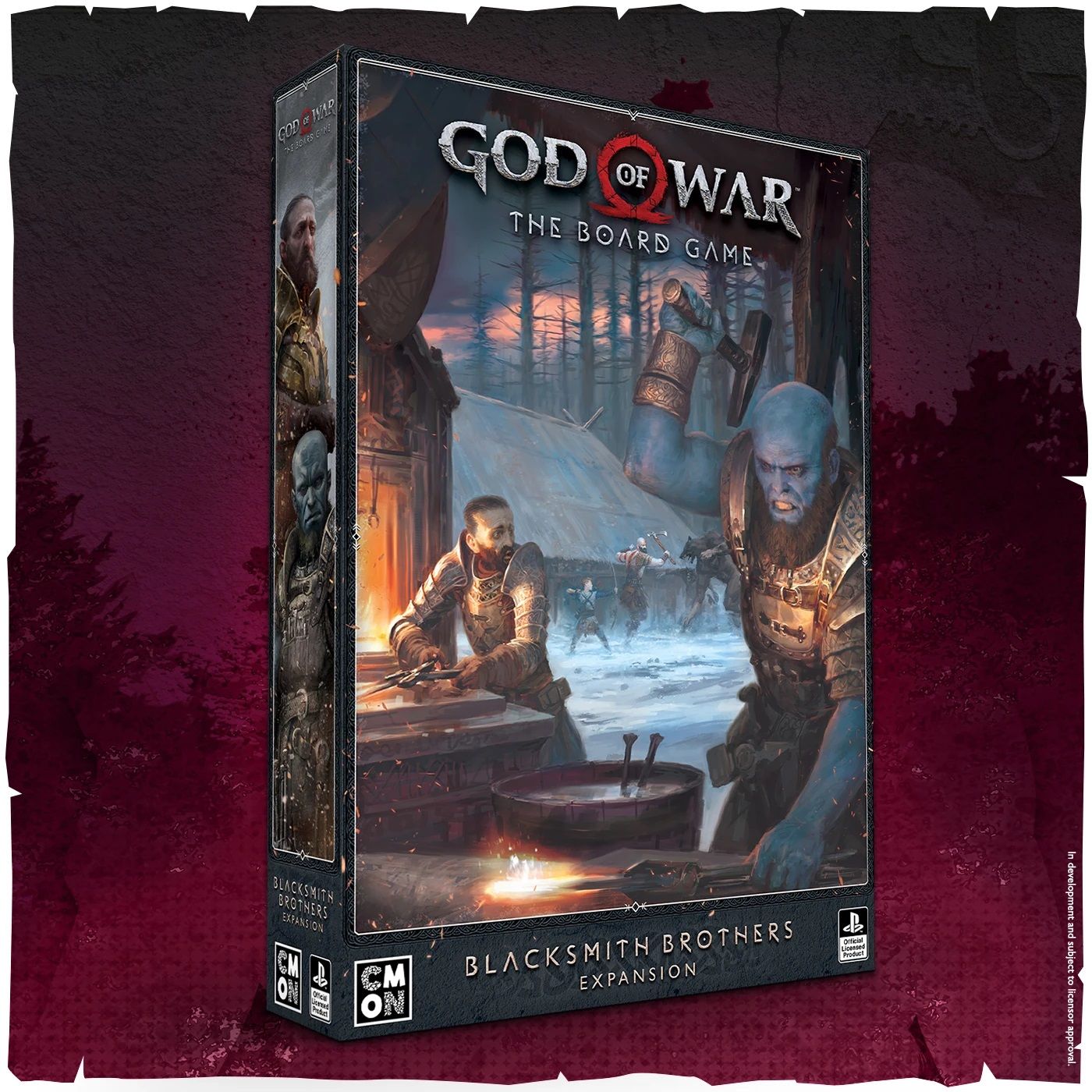 God of War: The Board Game – Blacksmith Brothers Expansion box art