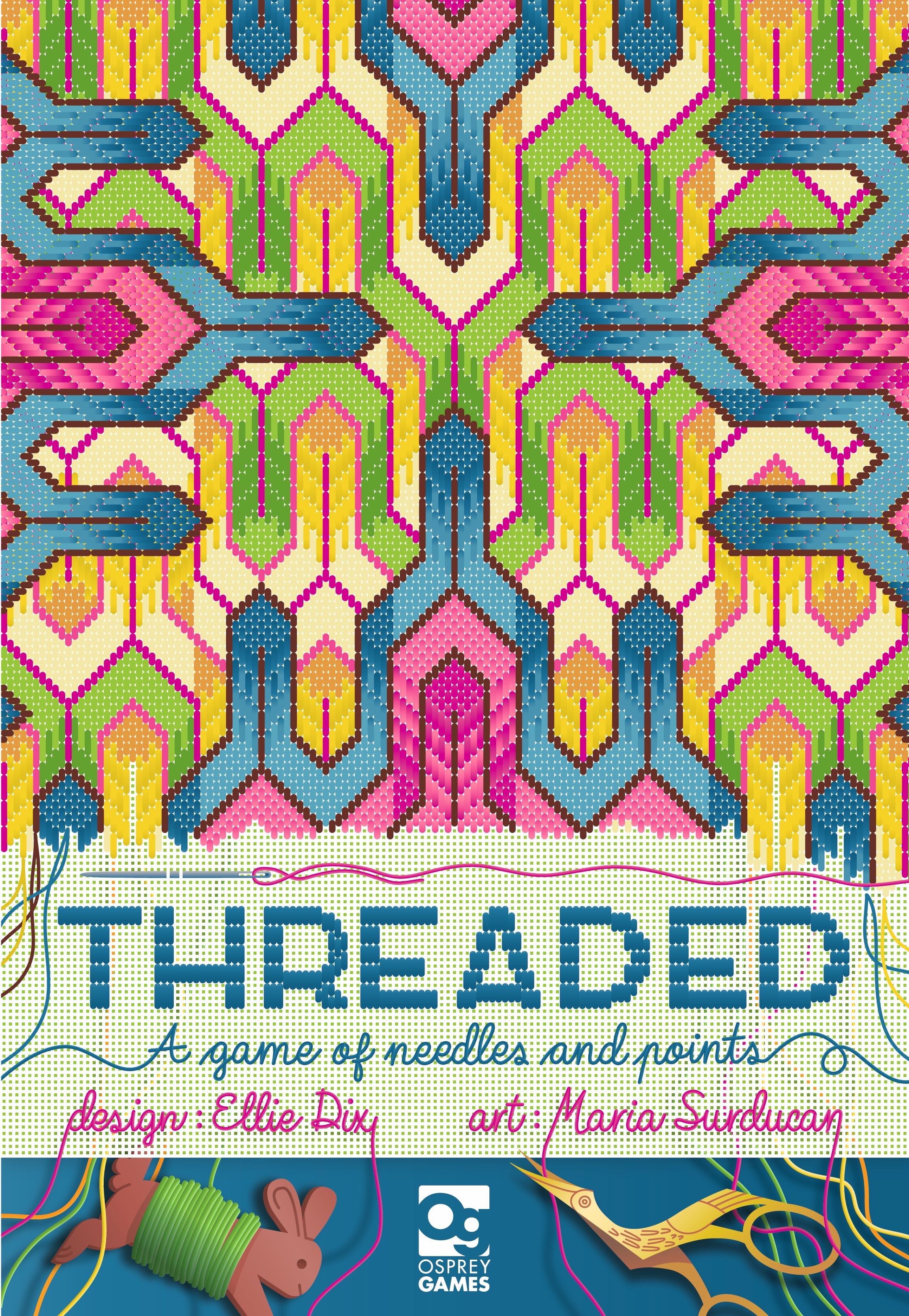 Threaded: A Game of Needles and Points box art