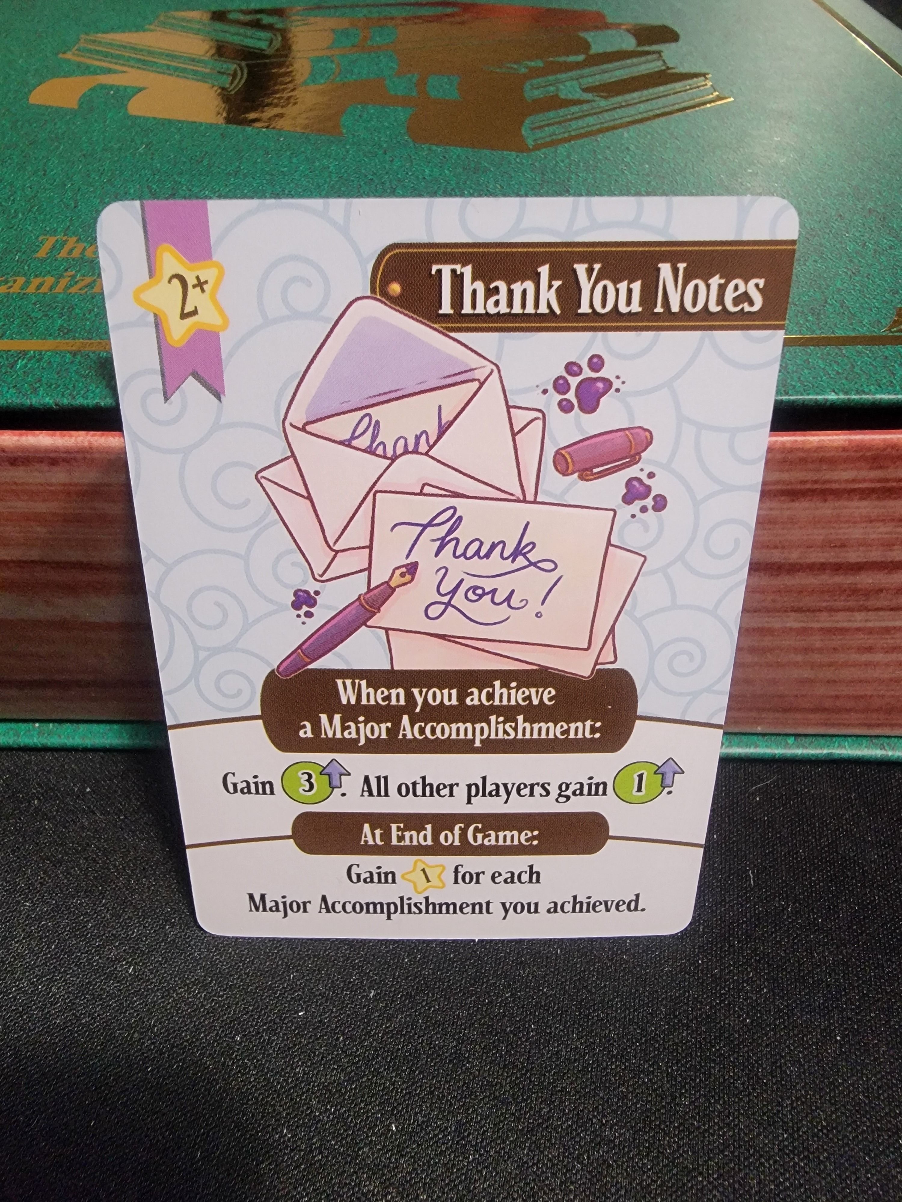 A Place for All My Books: Thank You Notes box art