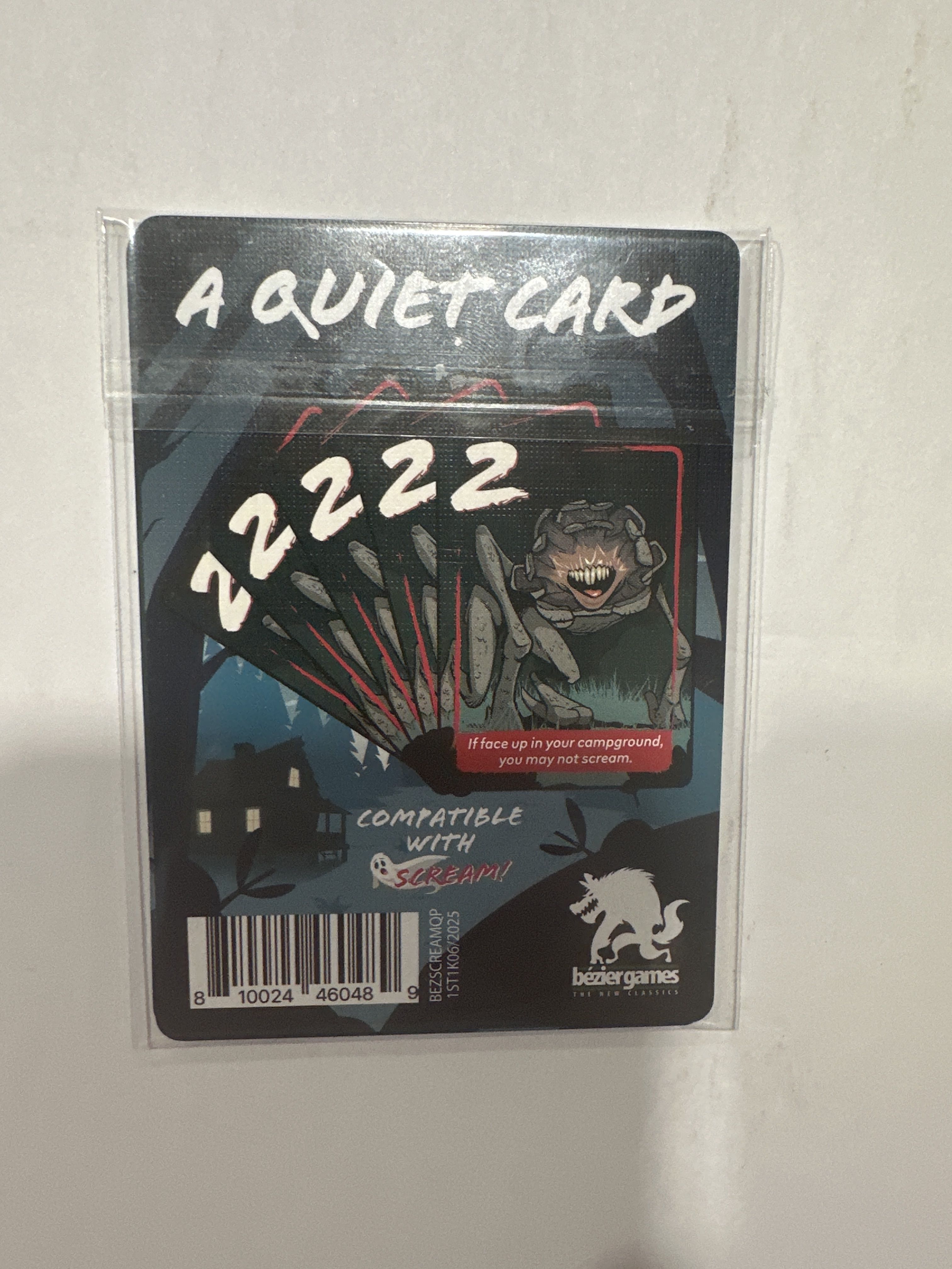 Scream!: A Quiet Card Expansion box art