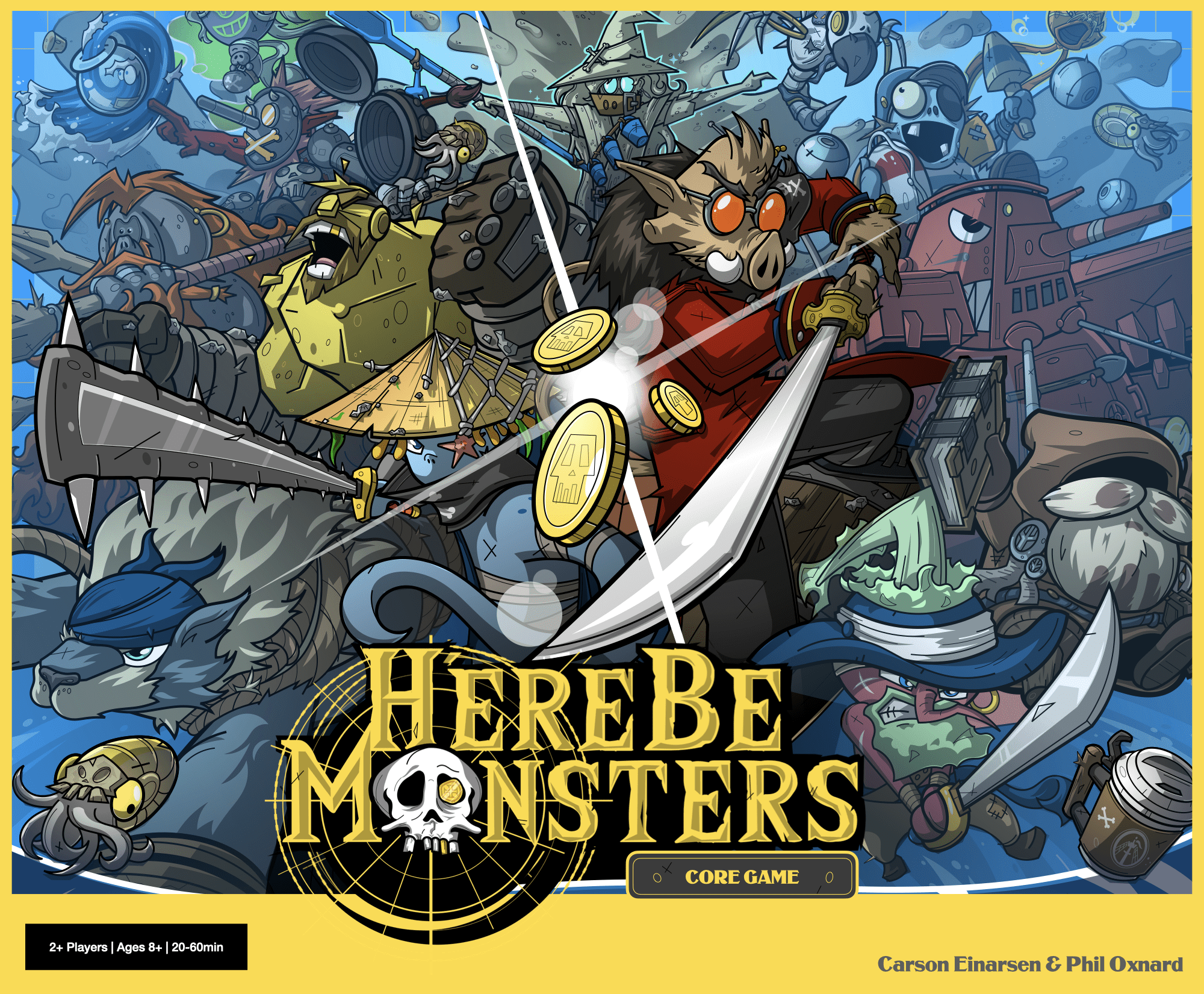 Here Be Monsters doboz