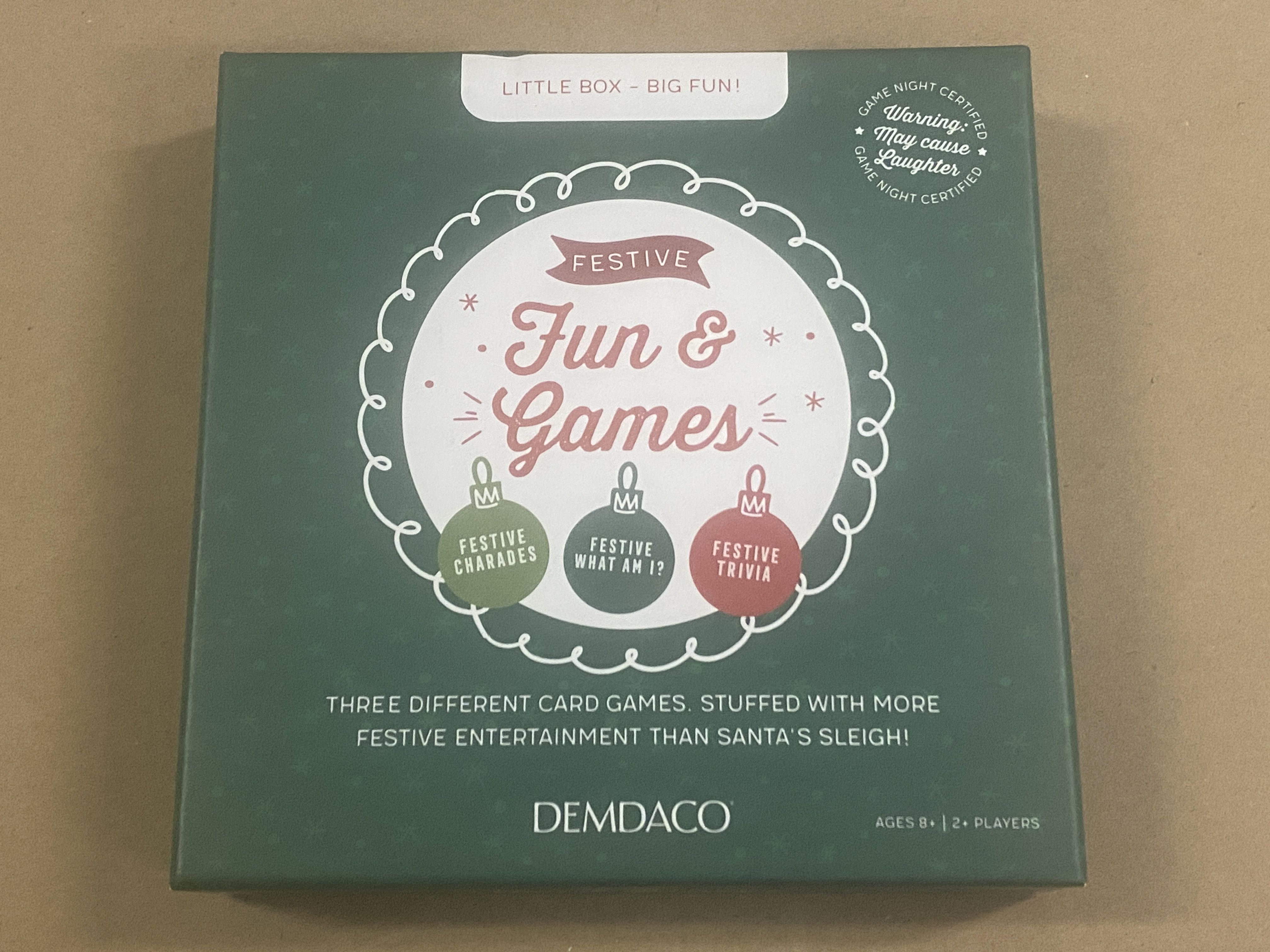 Festive Fun & Games box art