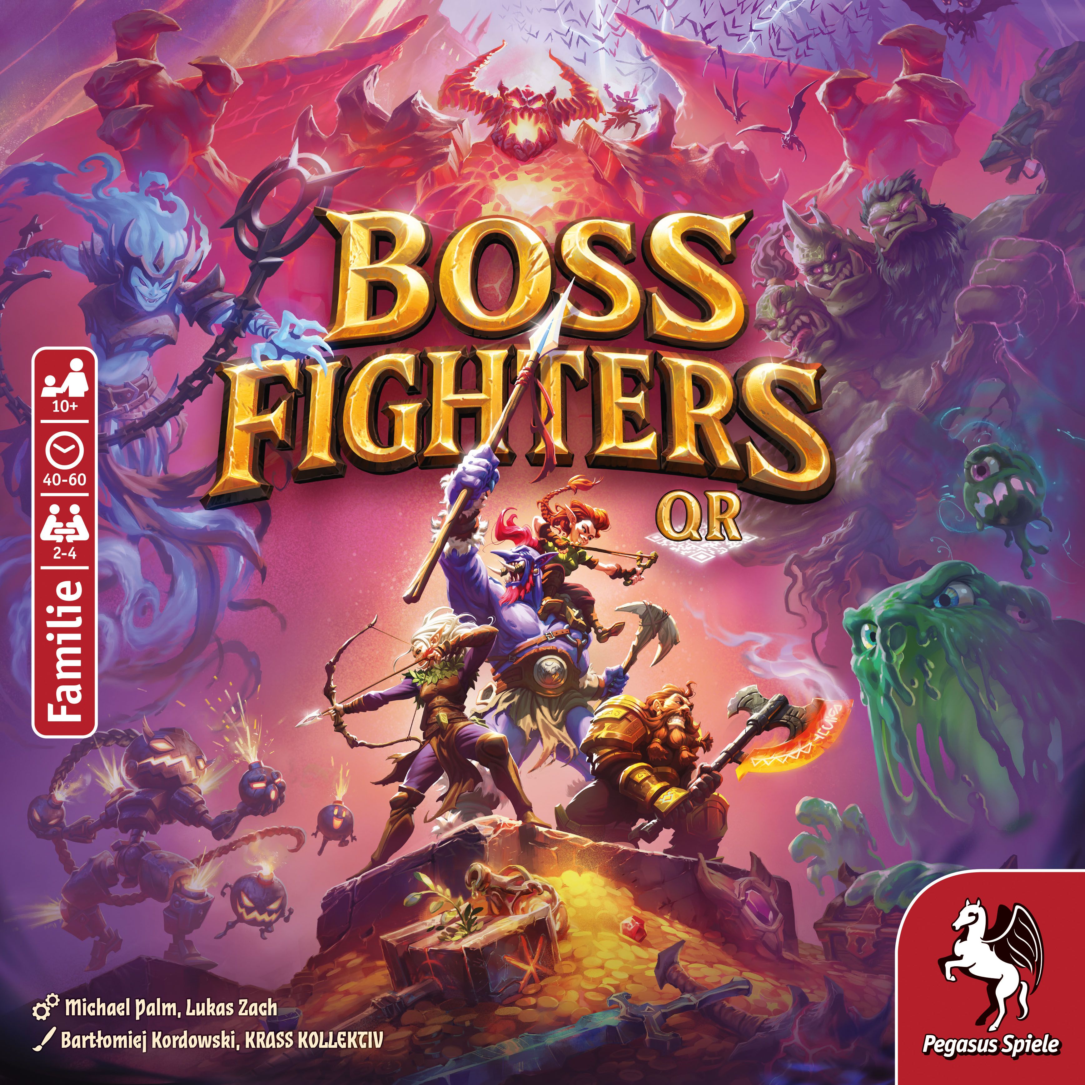 Coperta Boss Fighters QR