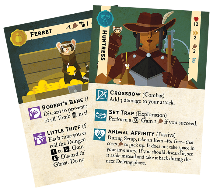 Mini Rogue: The Huntress and the Ferret box art