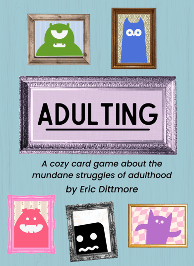 Adulting box art