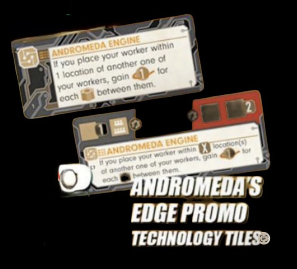Galactic Cruise: Andromeda's Edge Promo Technology Tiles doboz