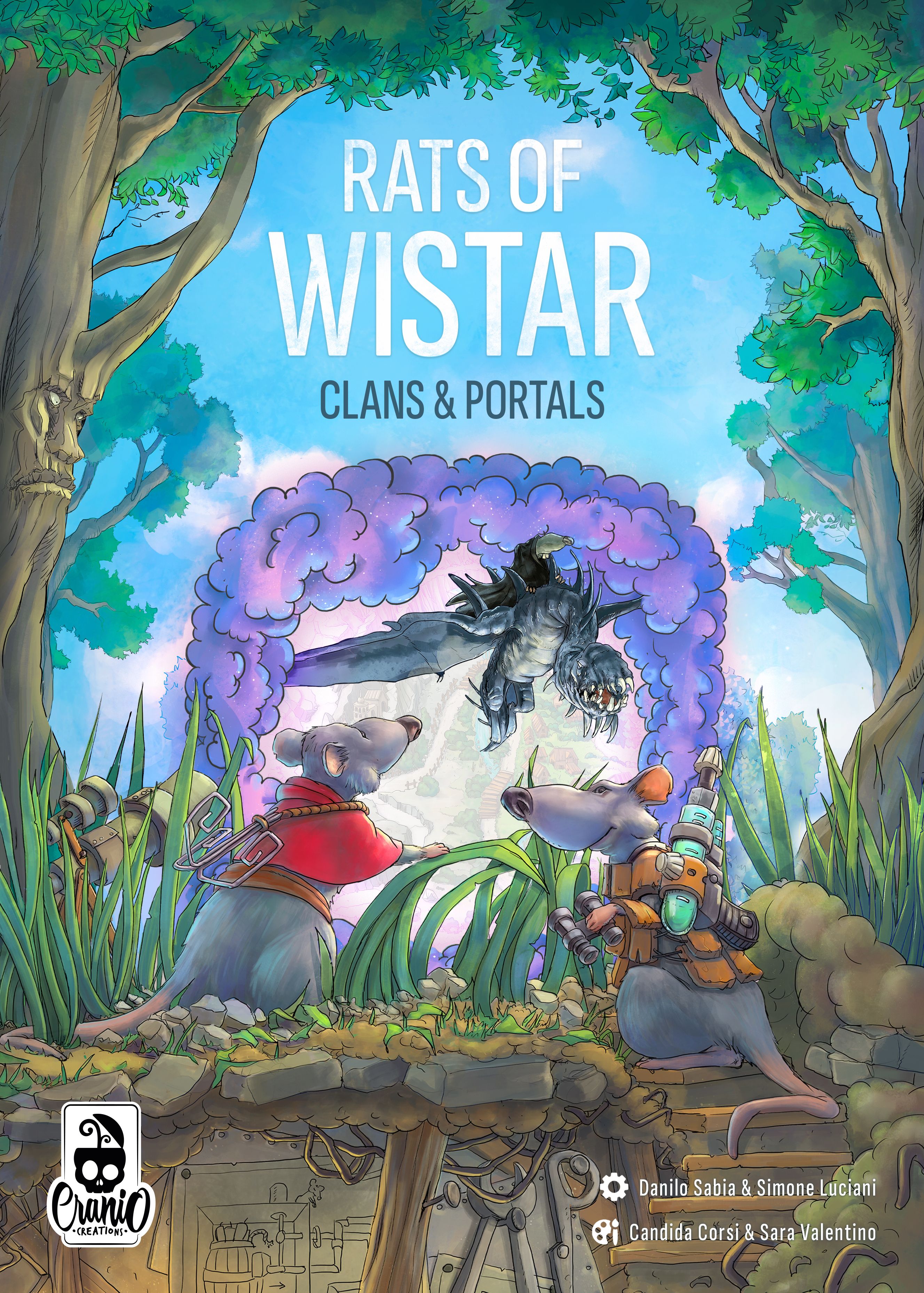 Rats of Wistar: Clans & Portals box art
