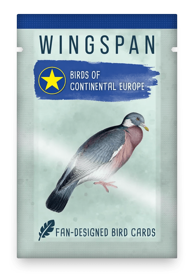 Wingspan: Fan-Designed Bird Promo Pack – Birds of Continental Europe doboz