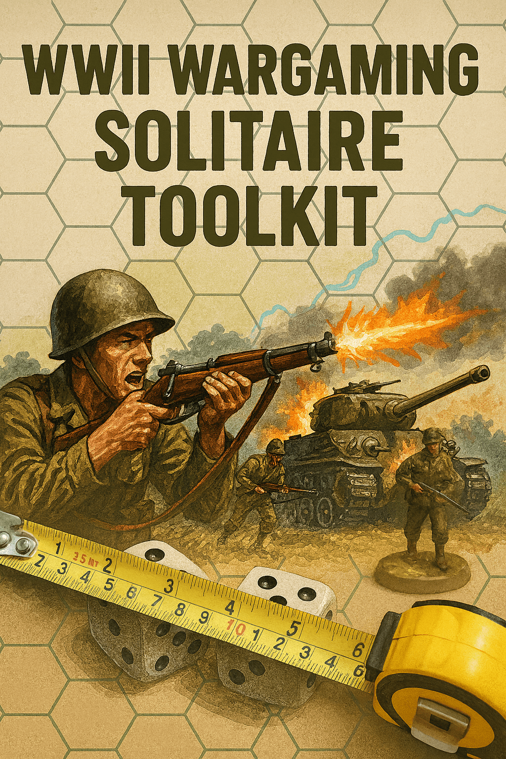 WWII Squad Wargaming Solitaire Kit box art