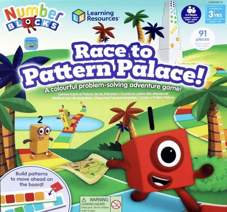 Race to Pattern Palace! box art