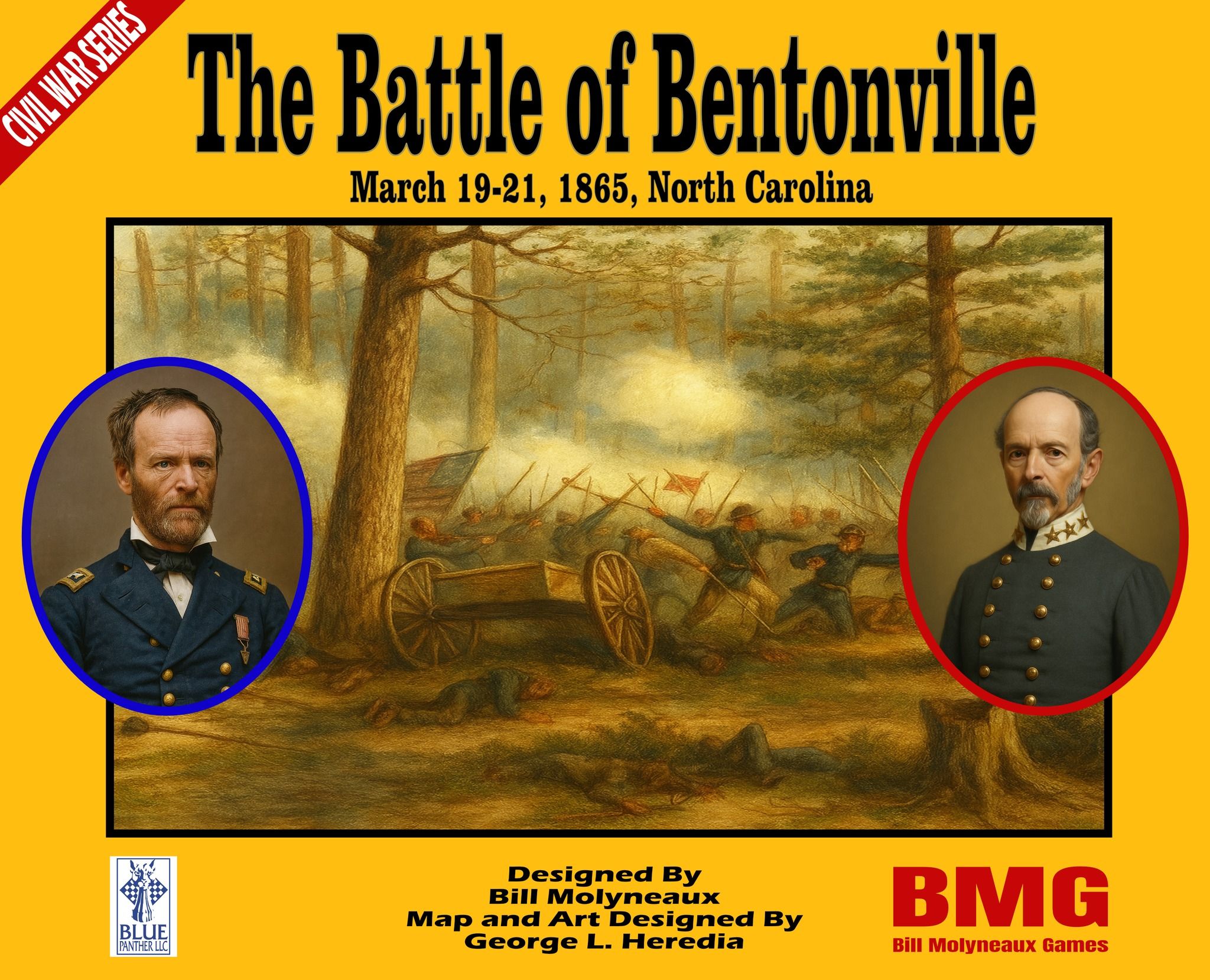 Battle of Bentonville: March 19th-21st box art