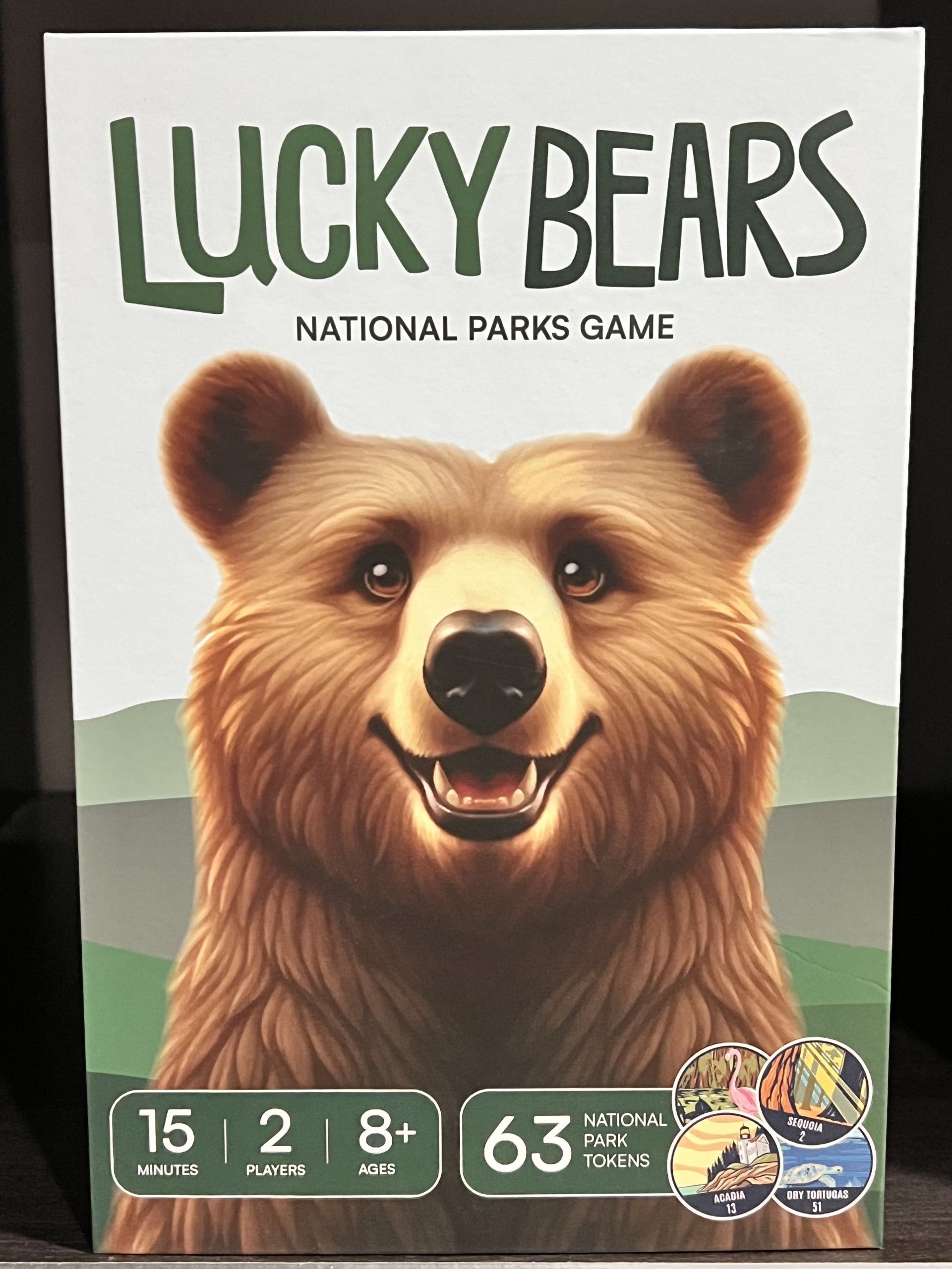 Lucky Bears: A National Parks Board Game box art