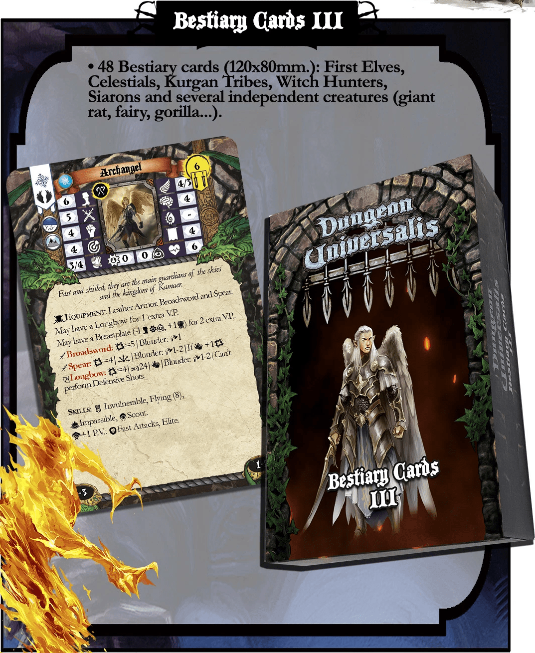 Dungeon Universalis: Bestiary Cards III doboz