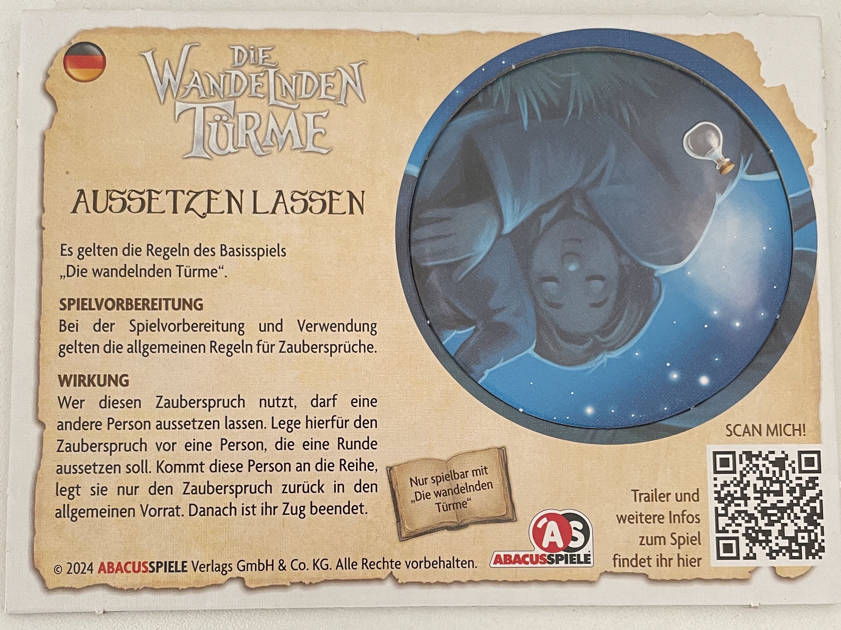 Coperta Wandering Towers: Let Someone Skip a Turn Promo Card