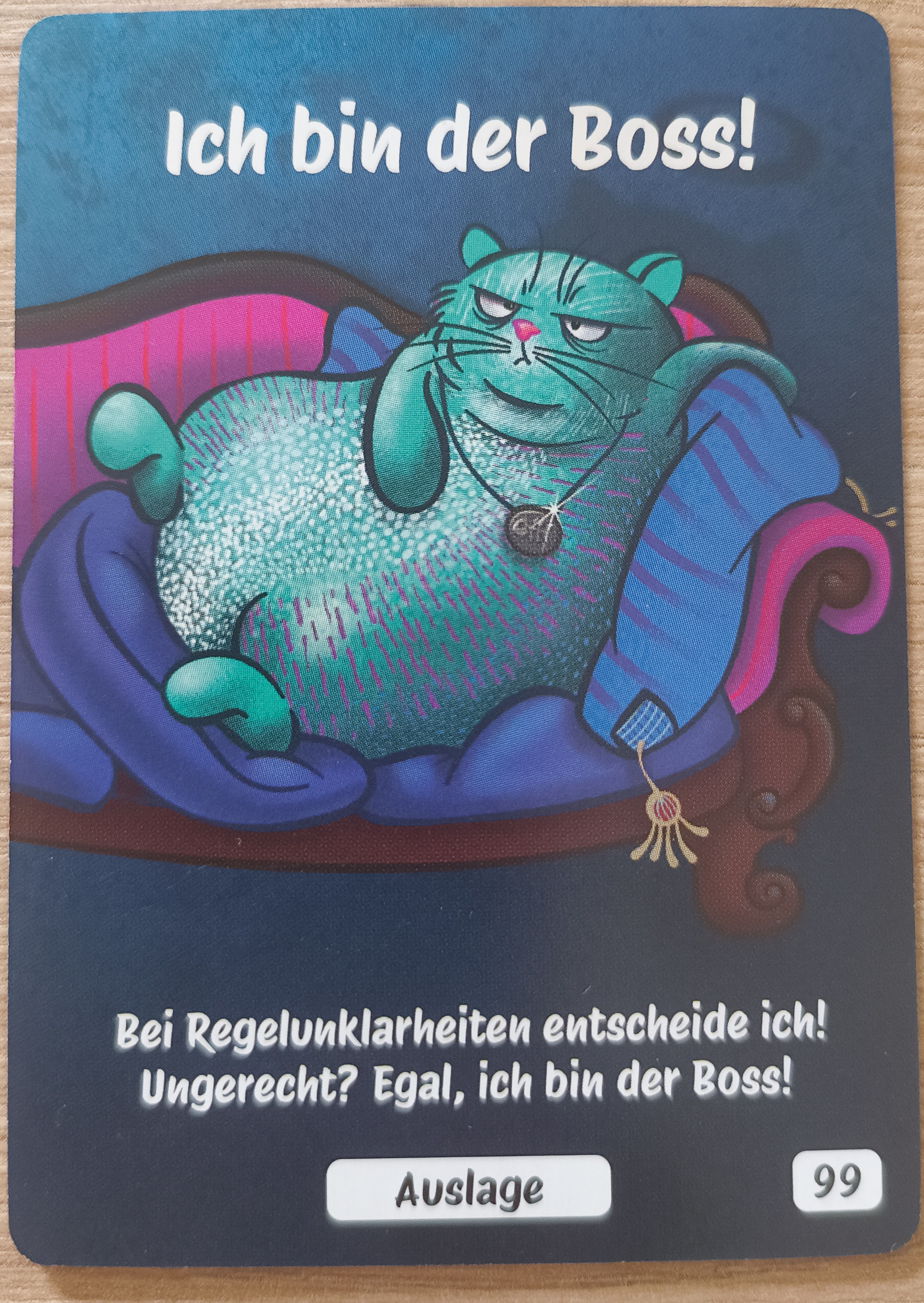 Ich habe Fertig: Ich bin der Boss! Promo Card box art