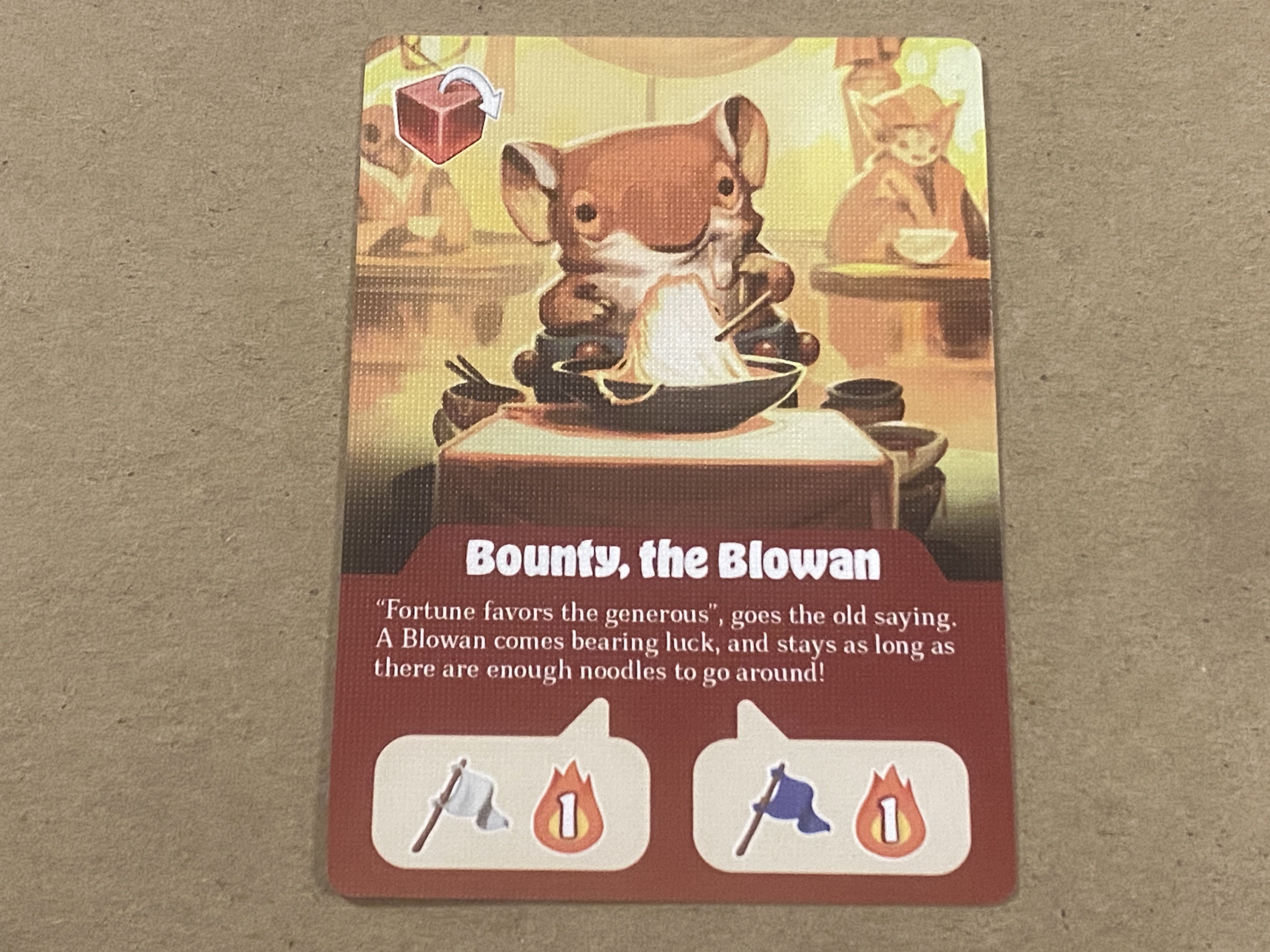 FLOE: Bounty, the Blowan Promo Card doboz
