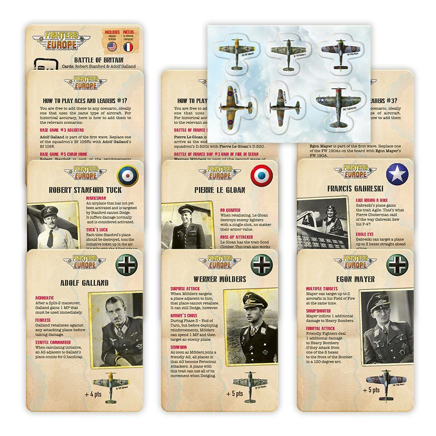 Coperta Fighters of Europe: Aces & Leaders