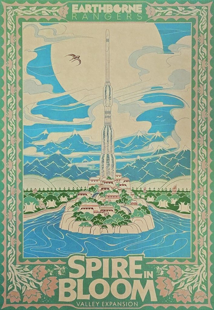Earthborne Rangers: Spire in Bloom Valley Expansion doboz