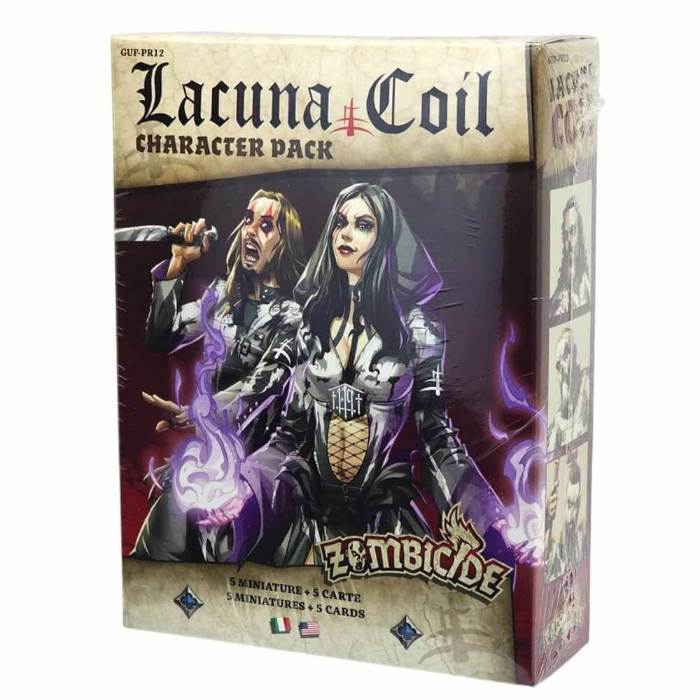Coperta Zombicide: White Death – Lacuna Coil Character Pack