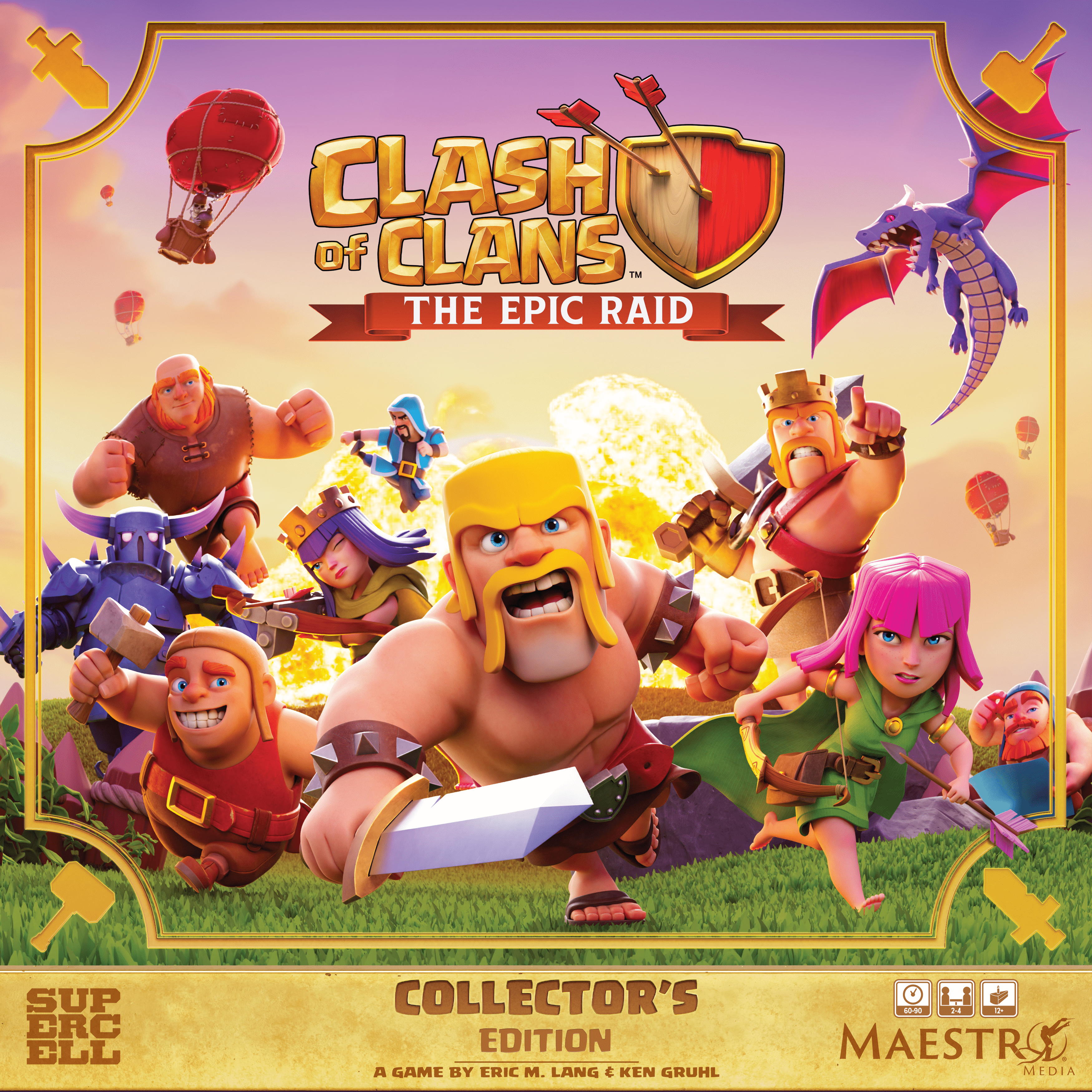 Clash of Clans: The Epic Raid – Collector's Edition box art
